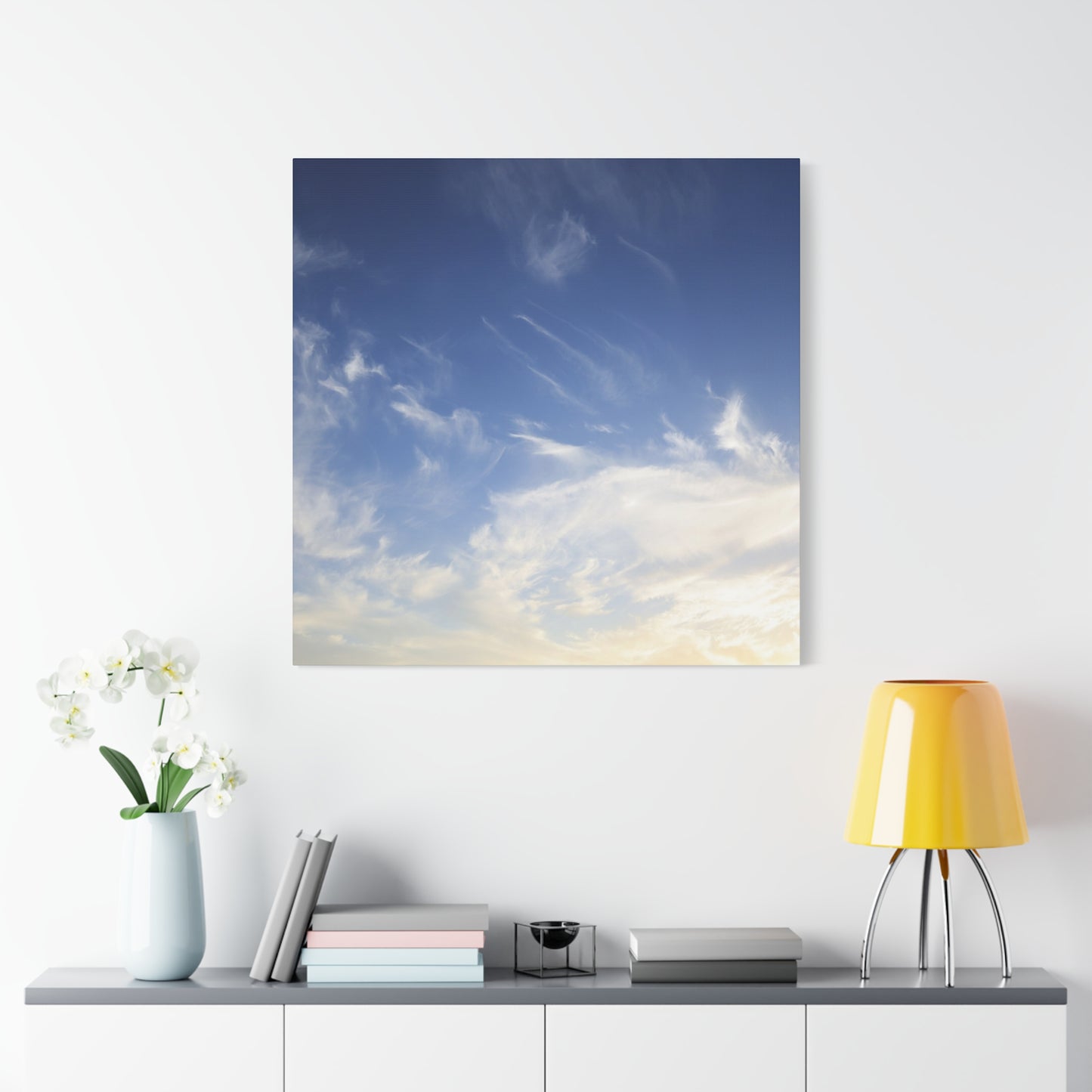 Sky's Breath - Unique Frameless Canvas Wall Art