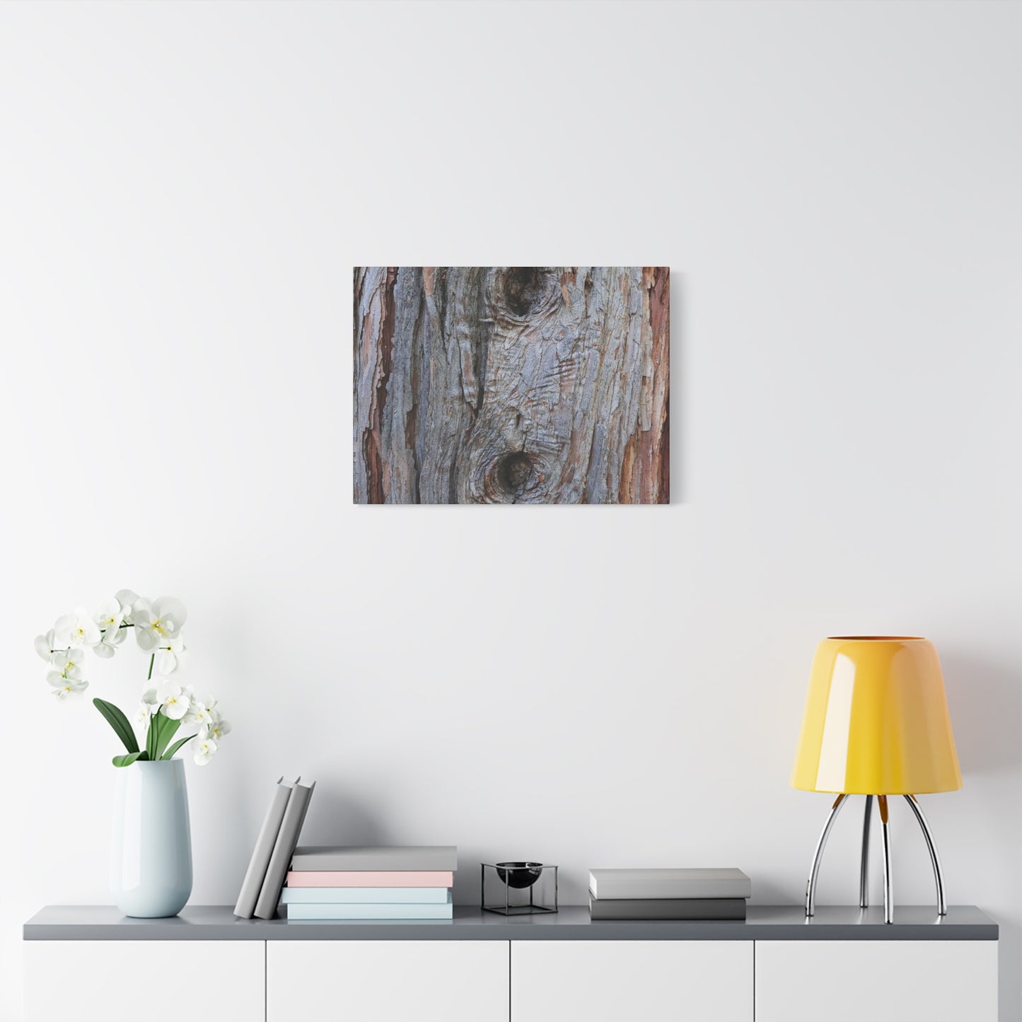 Wooden Memoir - Unique Frameless Canvas Wall Art