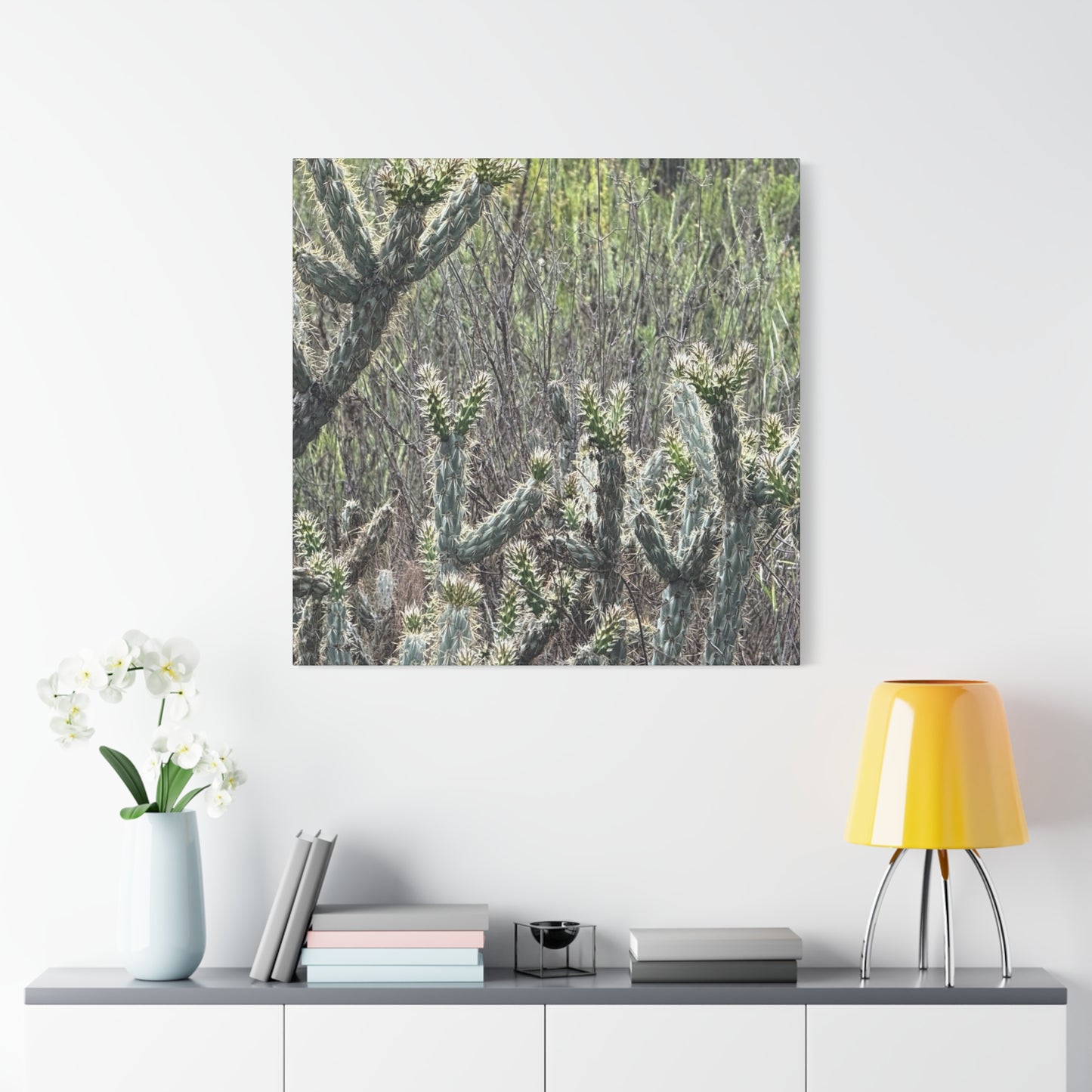 Spiny Sentinels - Unique Frameless Canvas Wall Art