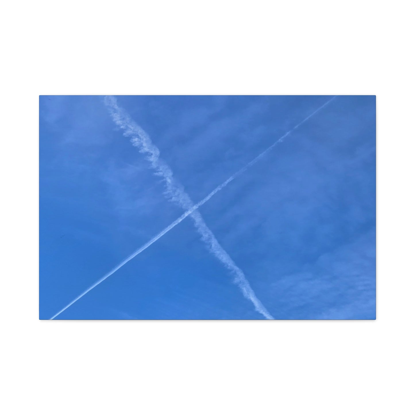 Crossing Paths - Unique Frameless Canvas Wall Art
