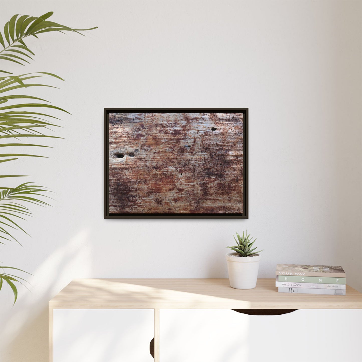 Rustic Textures - Unique Stretched Canvas Wall Art