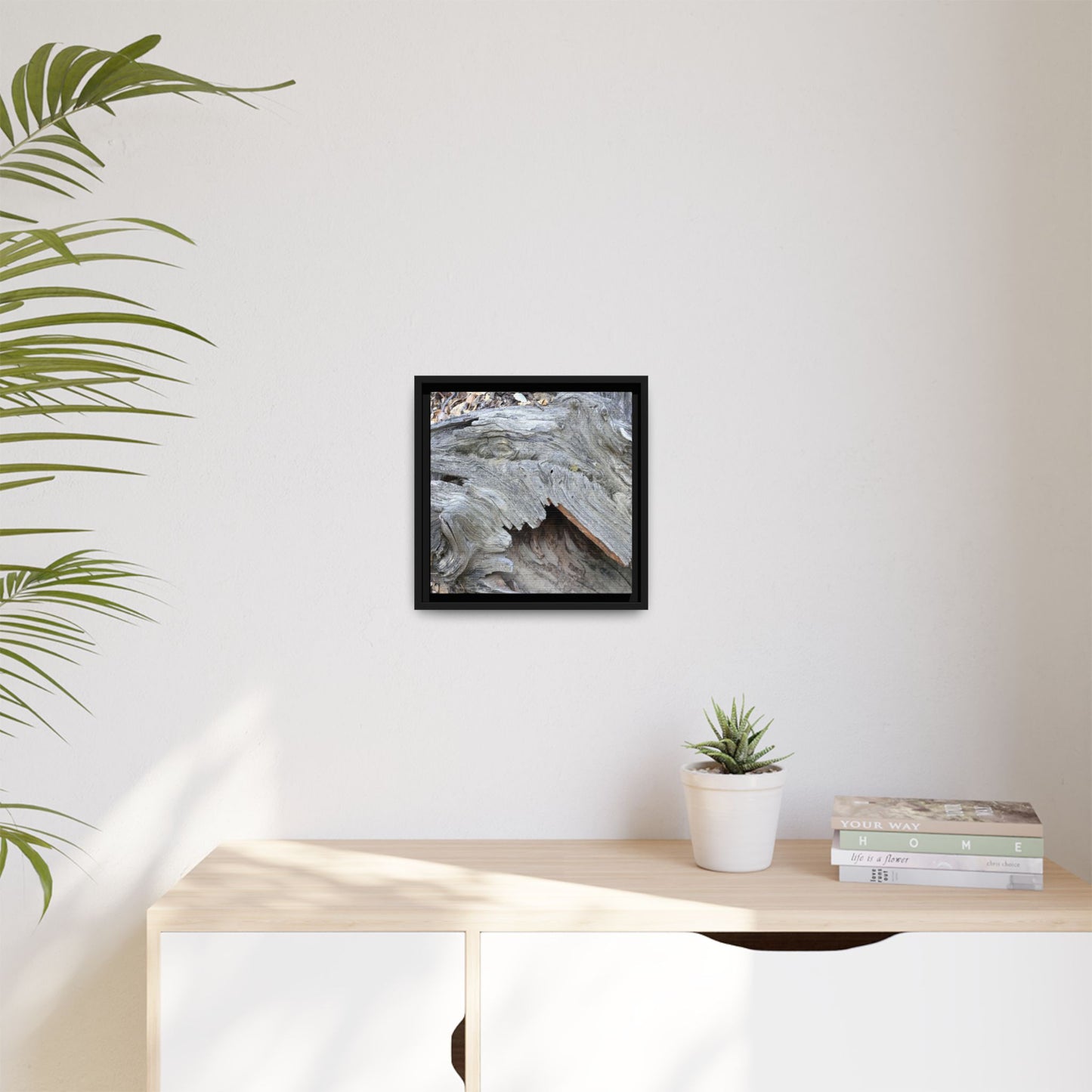 Driftwood Dreams - Unique Stretched Canvas Wall Art