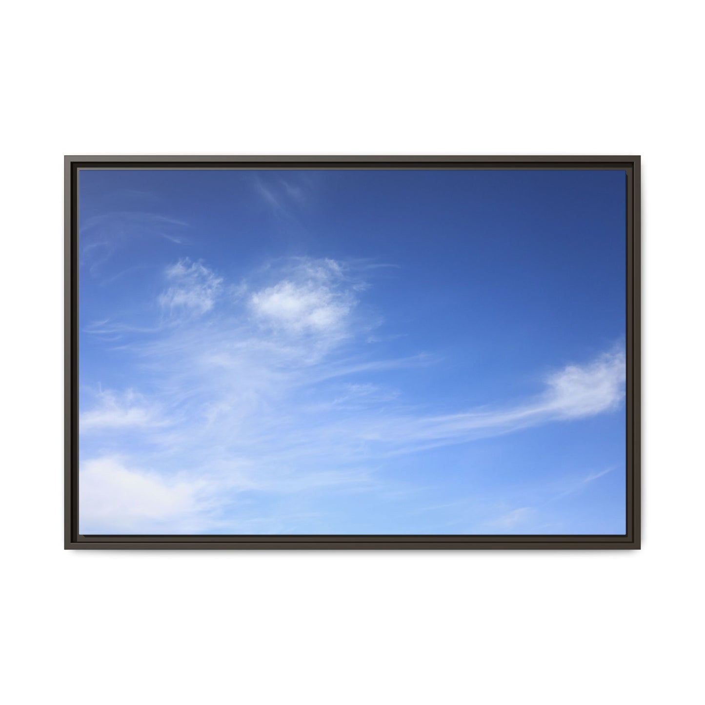 Blue Serenity - Unique Stretched Canvas Wall Art