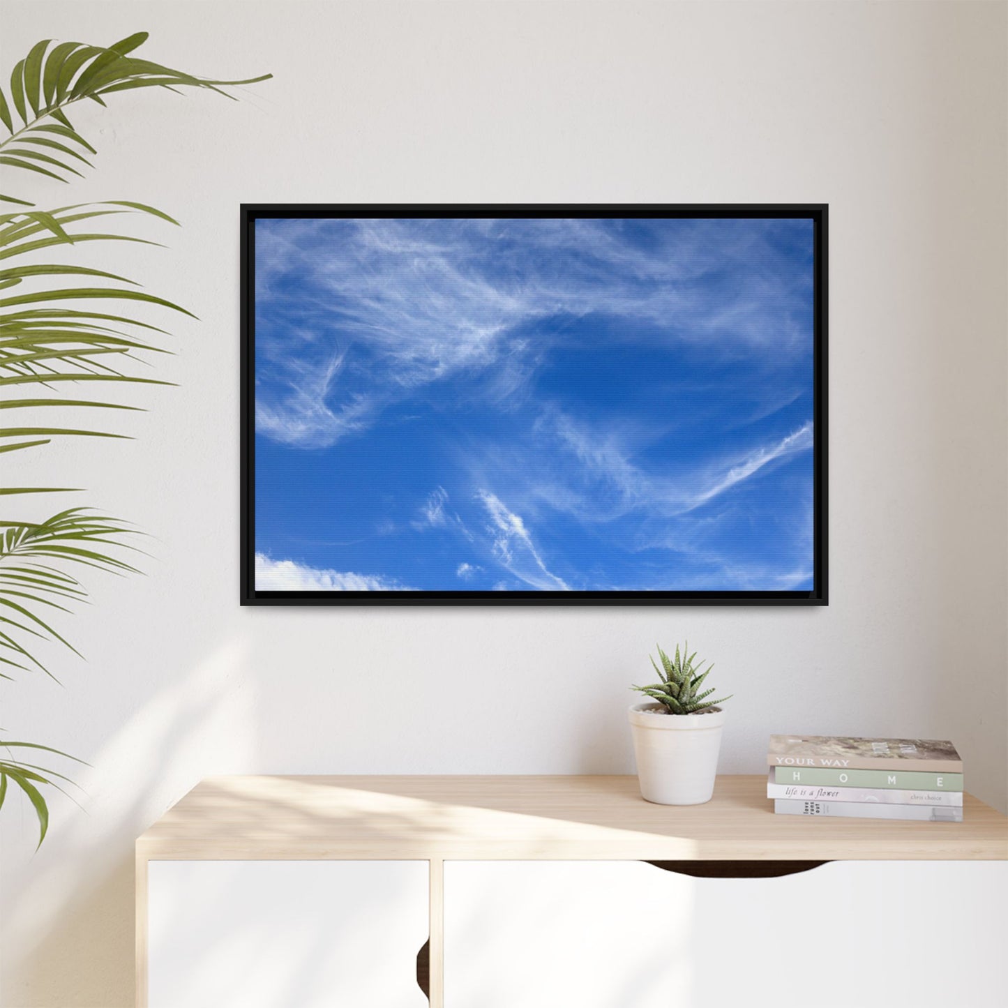 Cloudscape Reverie - Unique Stretched Canvas Wall Art