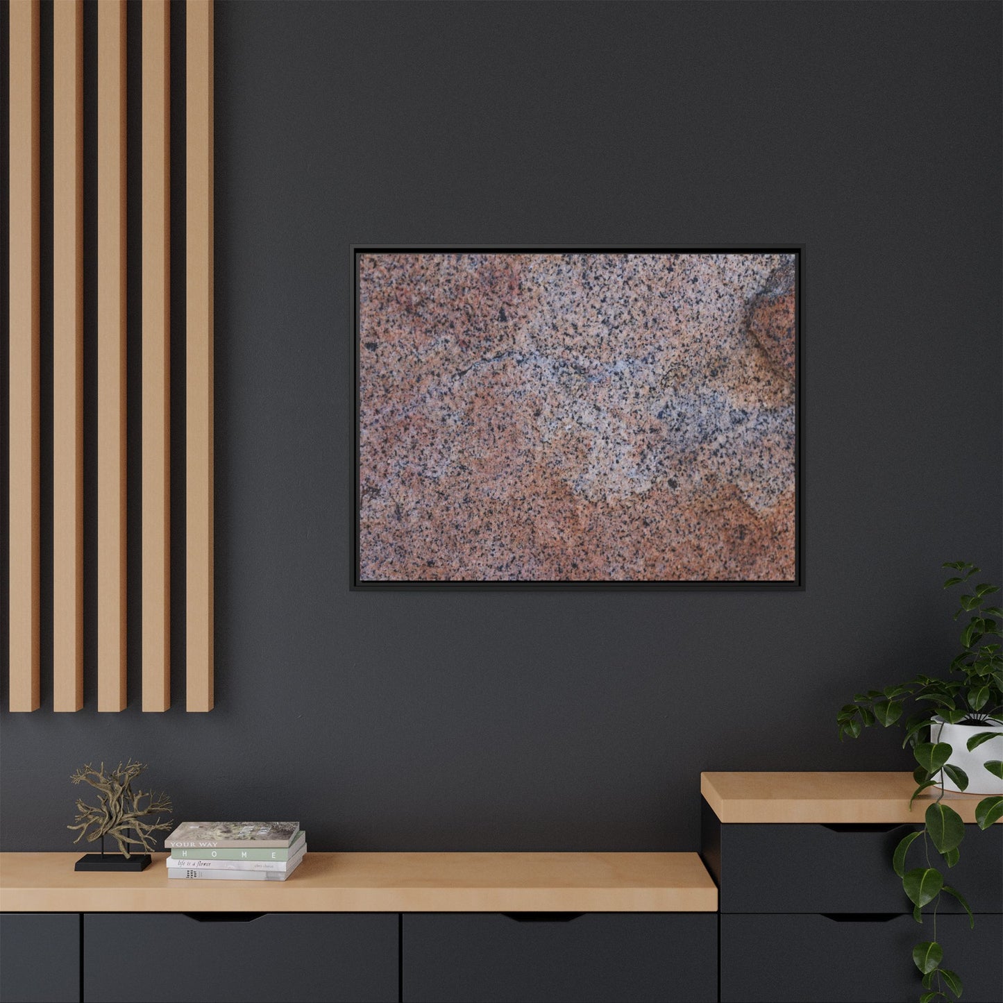 Earthen Mosaic - Unique Stretched Canvas Wall Art