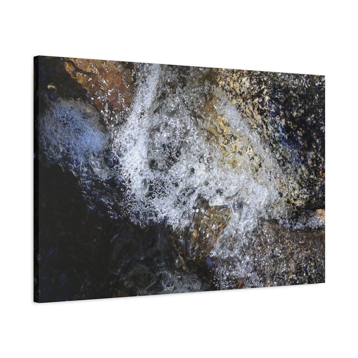 Liquid Stone - Unique Frameless Canvas Wall Art