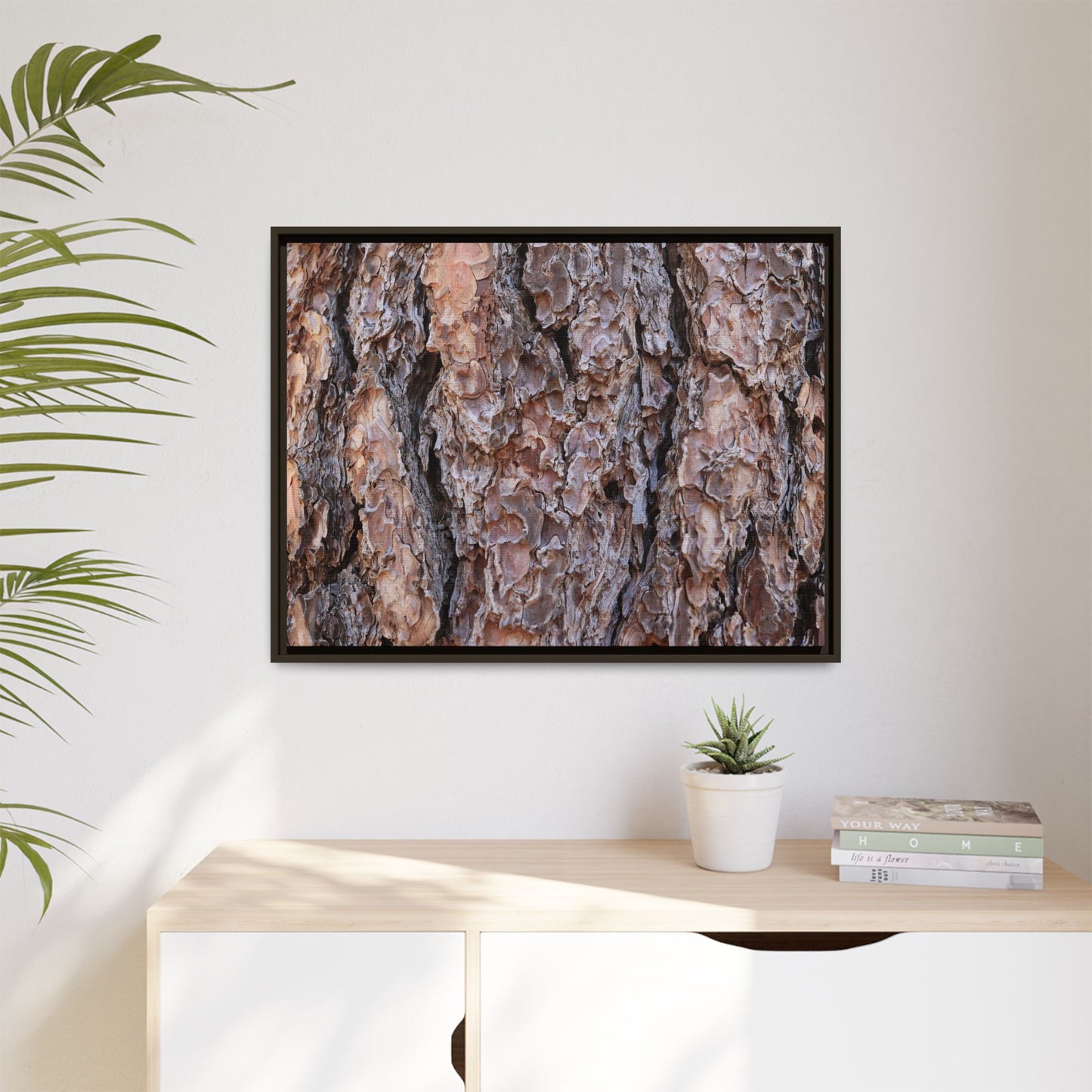 Layered Textures - Unique Stretched Canvas Wall Art