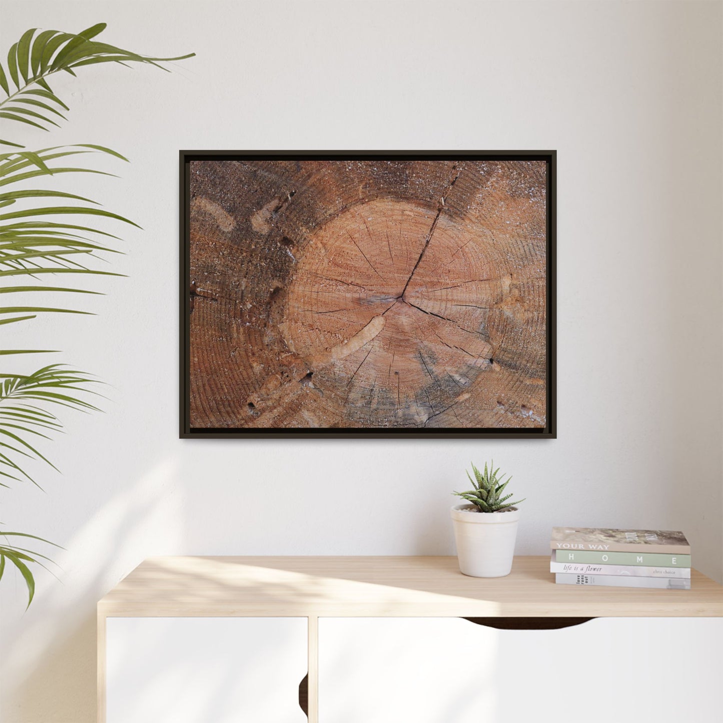 Concentric Memories - Unique Stretched Canvas Wall Art