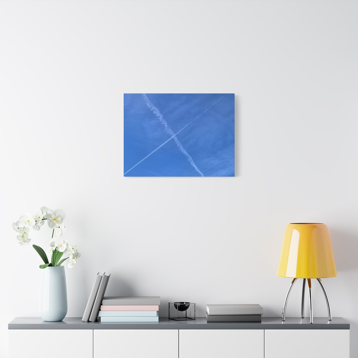 Crossing Paths - Unique Frameless Canvas Wall Art