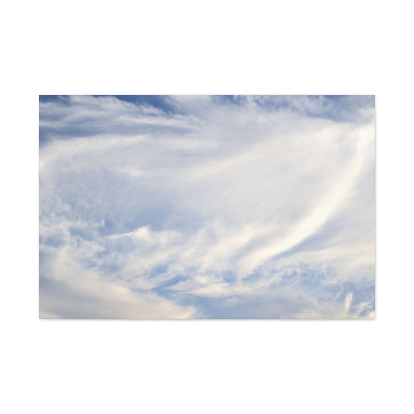 Whispers of Celestial Breath - Unique Frameless Canvas Wall Art