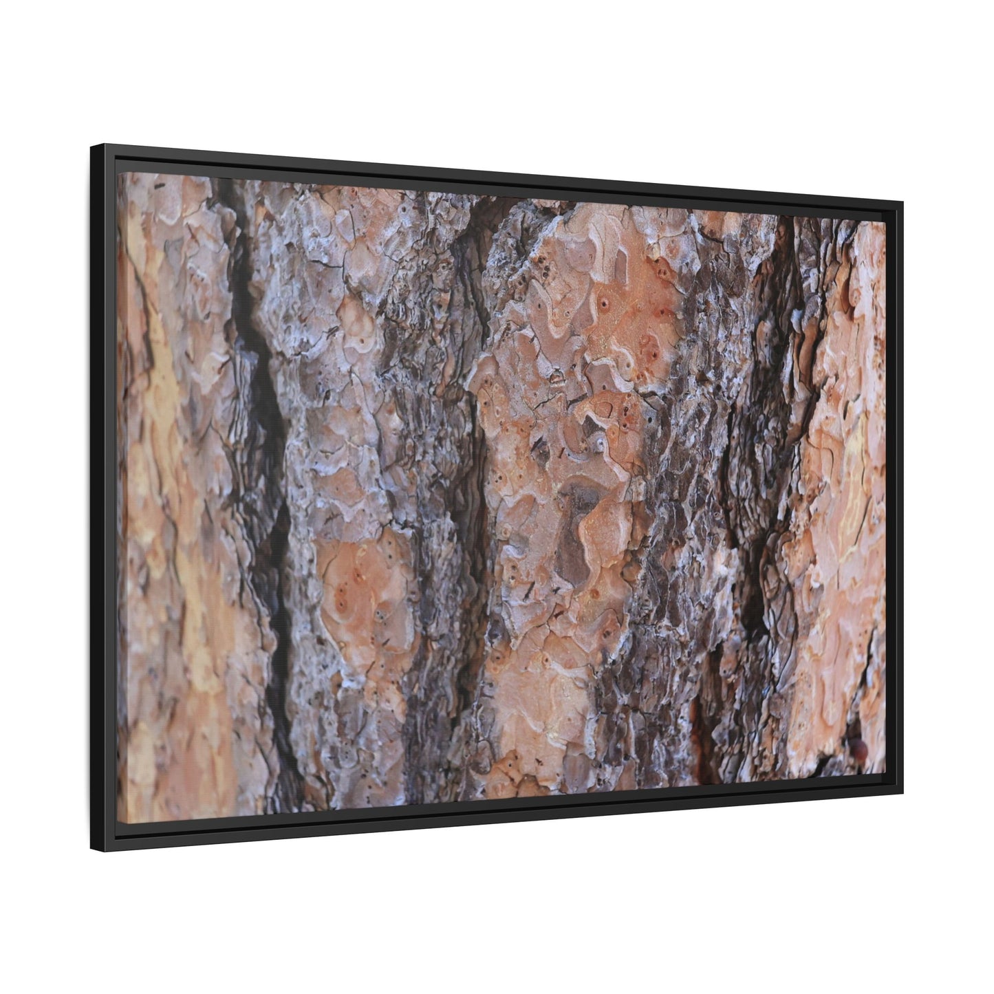 Earthy Embrace - Unique Stretched Canvas Wall Art