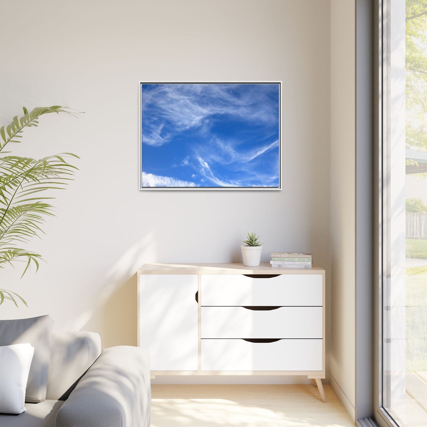 Cloudscape Reverie - Unique Stretched Canvas Wall Art