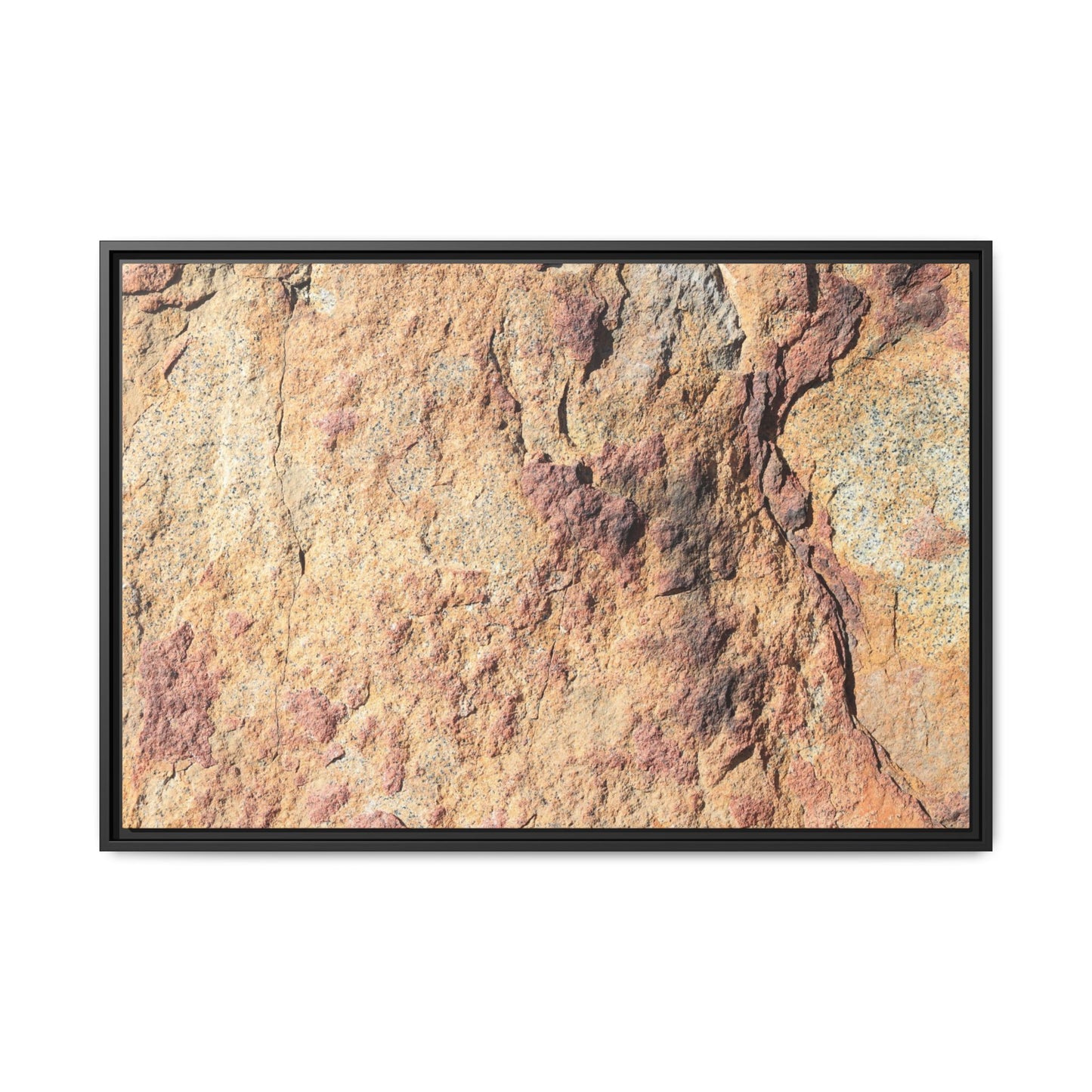 Fractal Stone - Unique Stretched Canvas Wall Art
