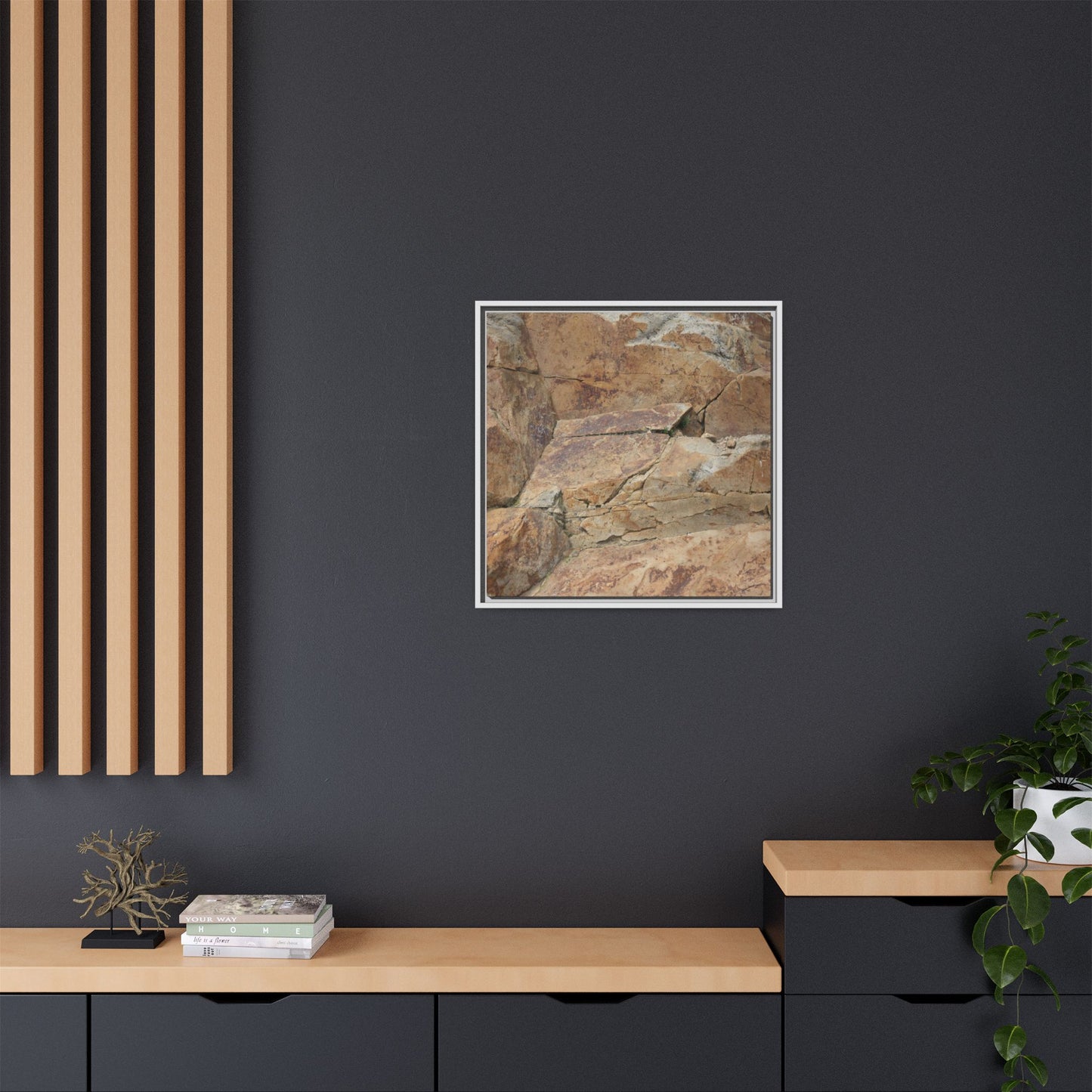 Ancient Foundations - Unique Stretched Canvas Wall Art