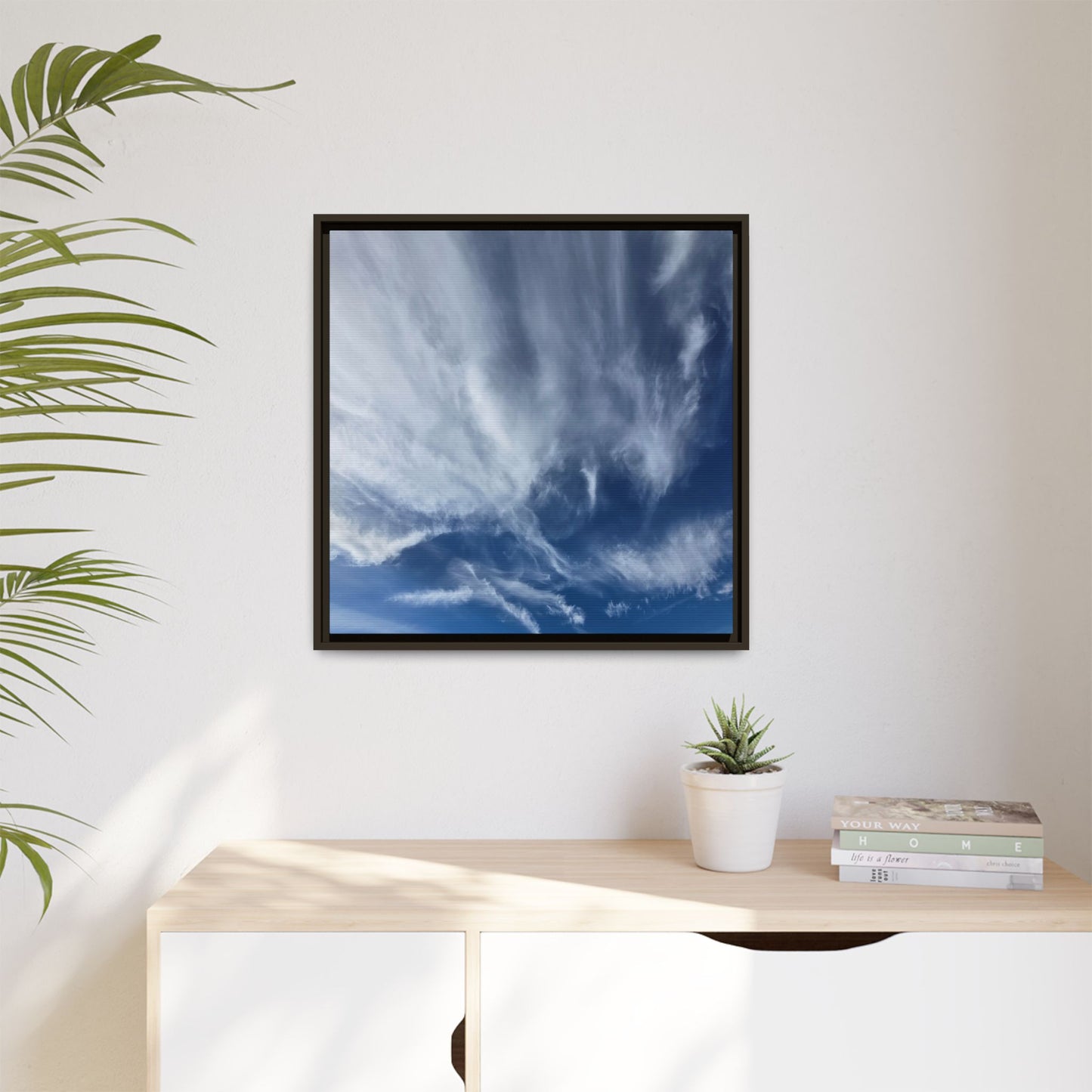 Ethereal Skies - Unique Stretched Canvas Wall Art