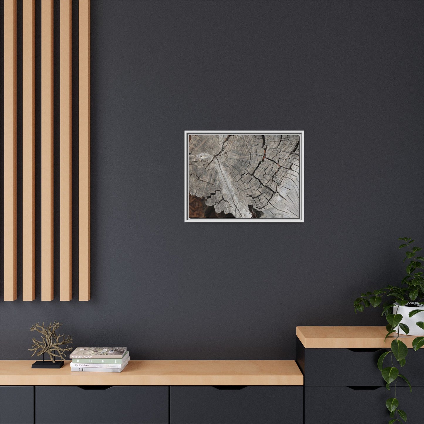 Time's Signature - Unique Stretched Canvas Wall Art