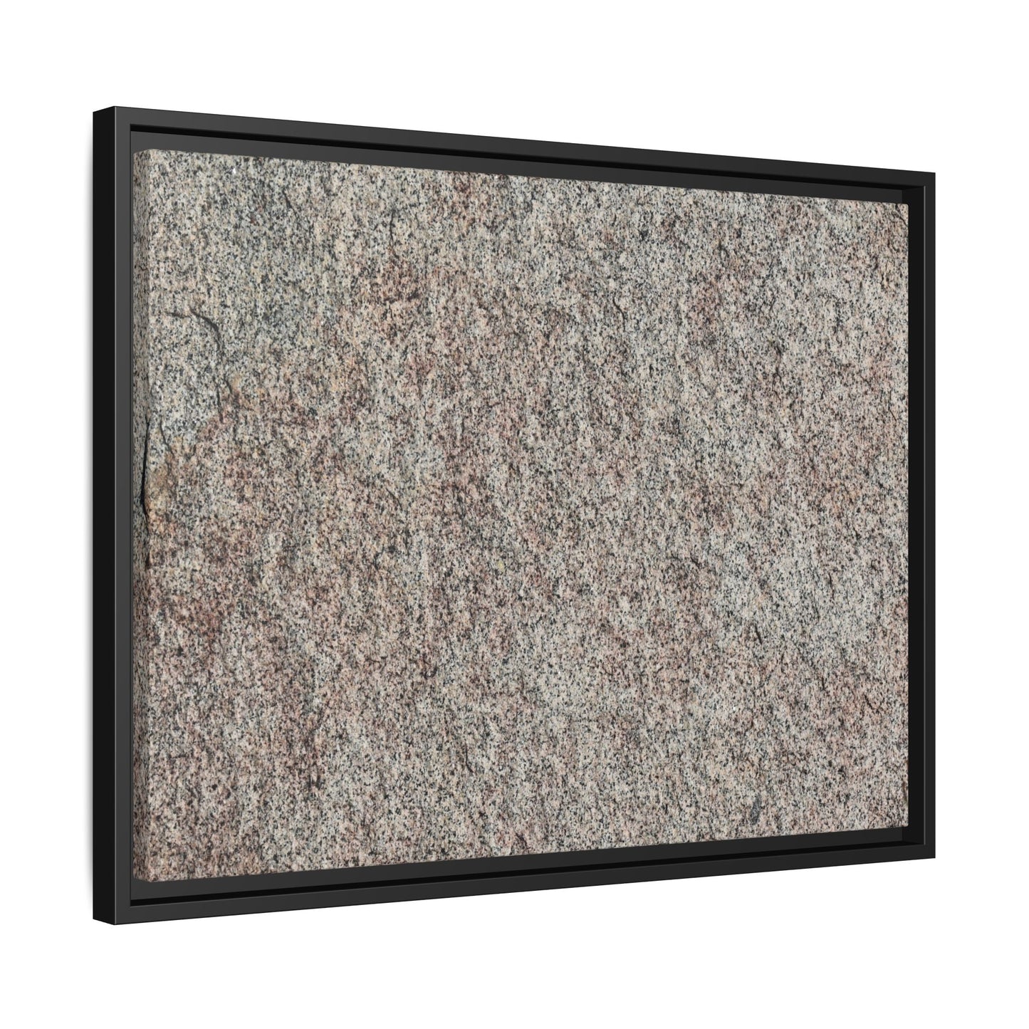 Granular Whispers - Unique Stretched Canvas Wall Art