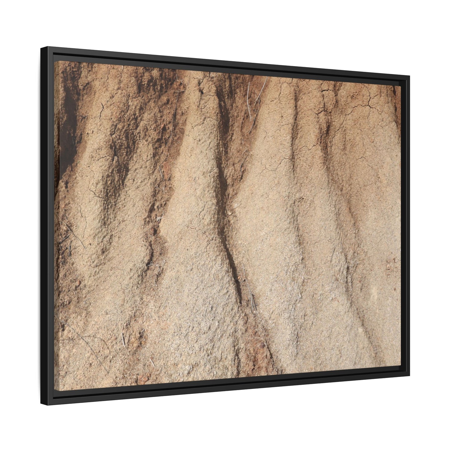 Eroded Canyon Walls - Unique Stretched Canvas Wall Art