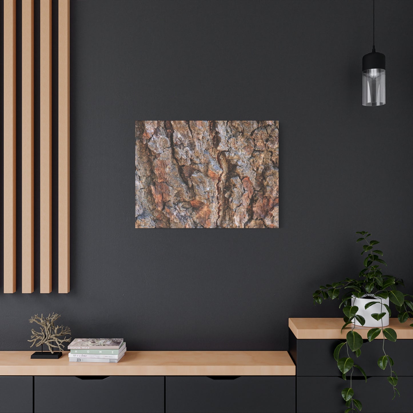 Roots of Time - Unique Frameless Canvas Wall Art