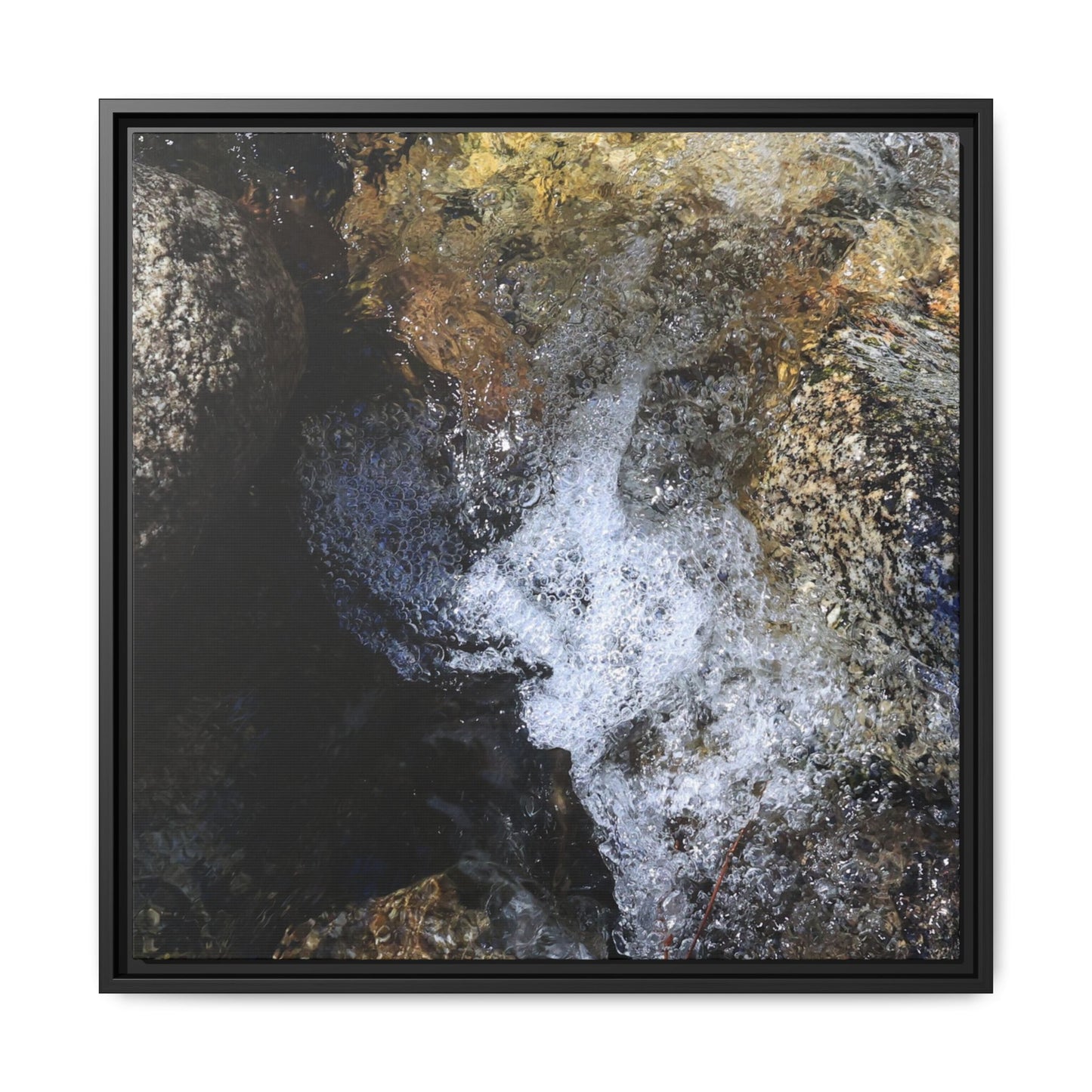 Nature's Turbulence - Unique Stretched Canvas Wall Art