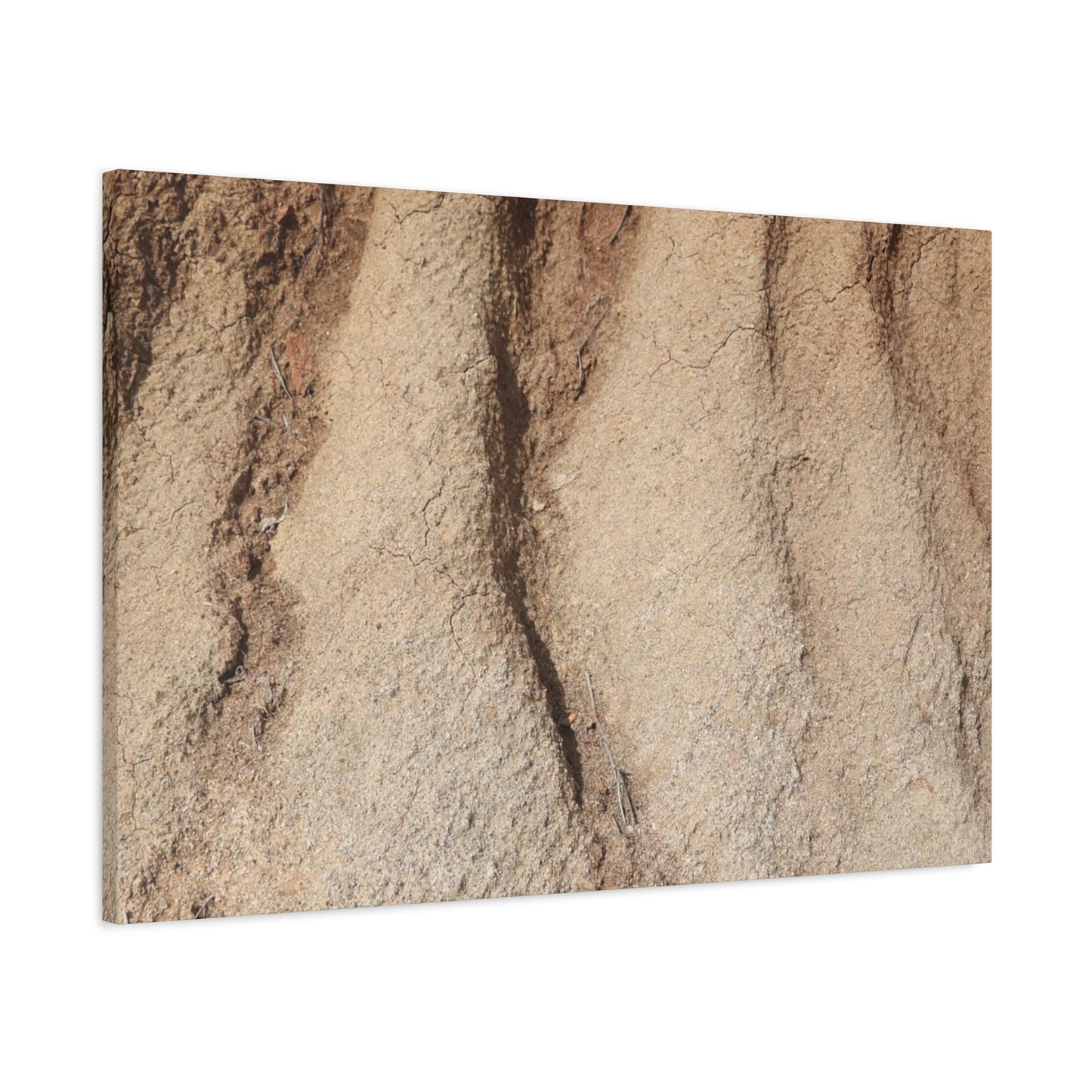 Weathered Earth - Unique Frameless Canvas Wall Art