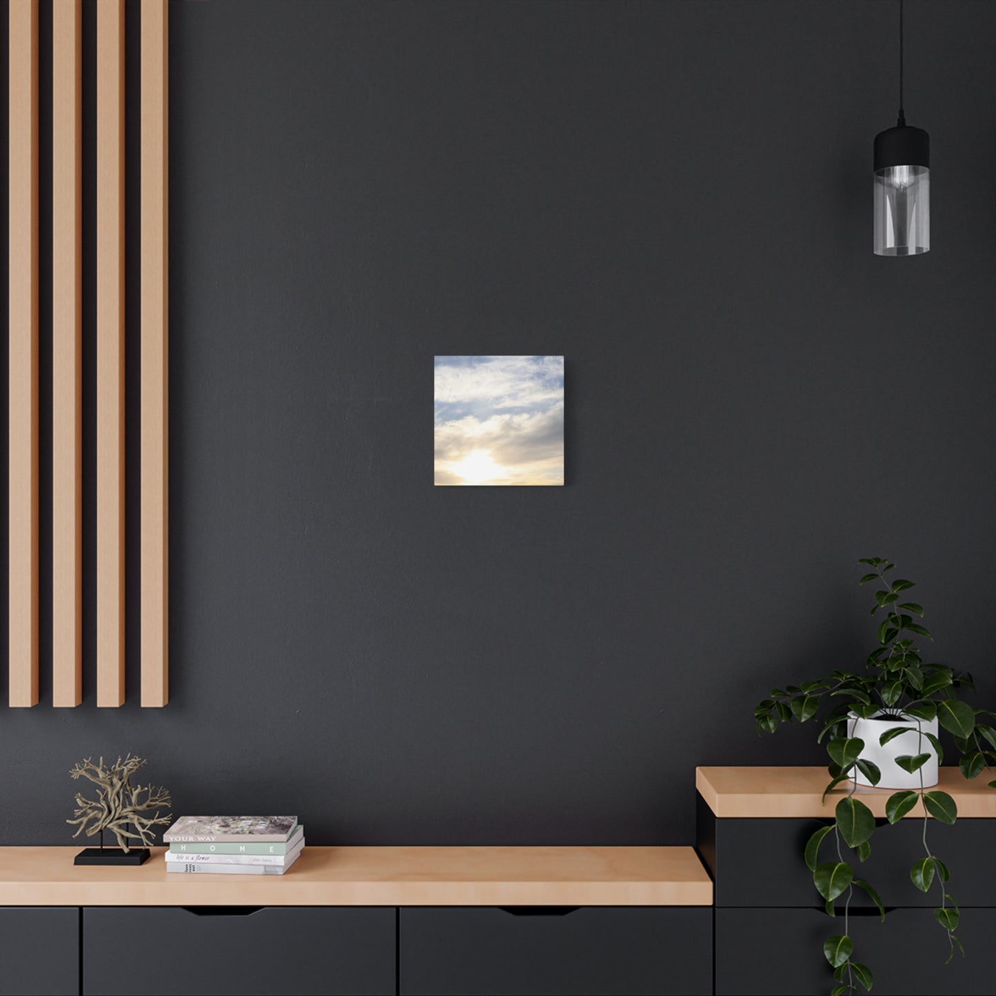 Whispers of Ethereal Light - Unique Frameless Canvas Wall Art