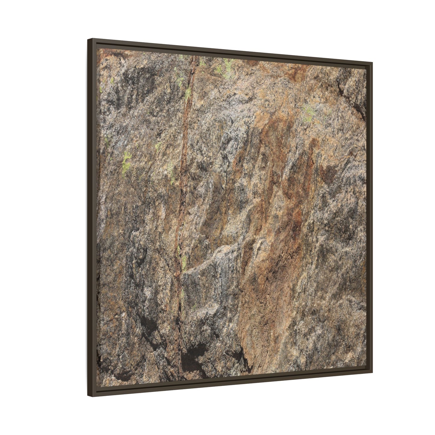 Weathered Rock Formation - Unique Stretched Canvas Wall Art