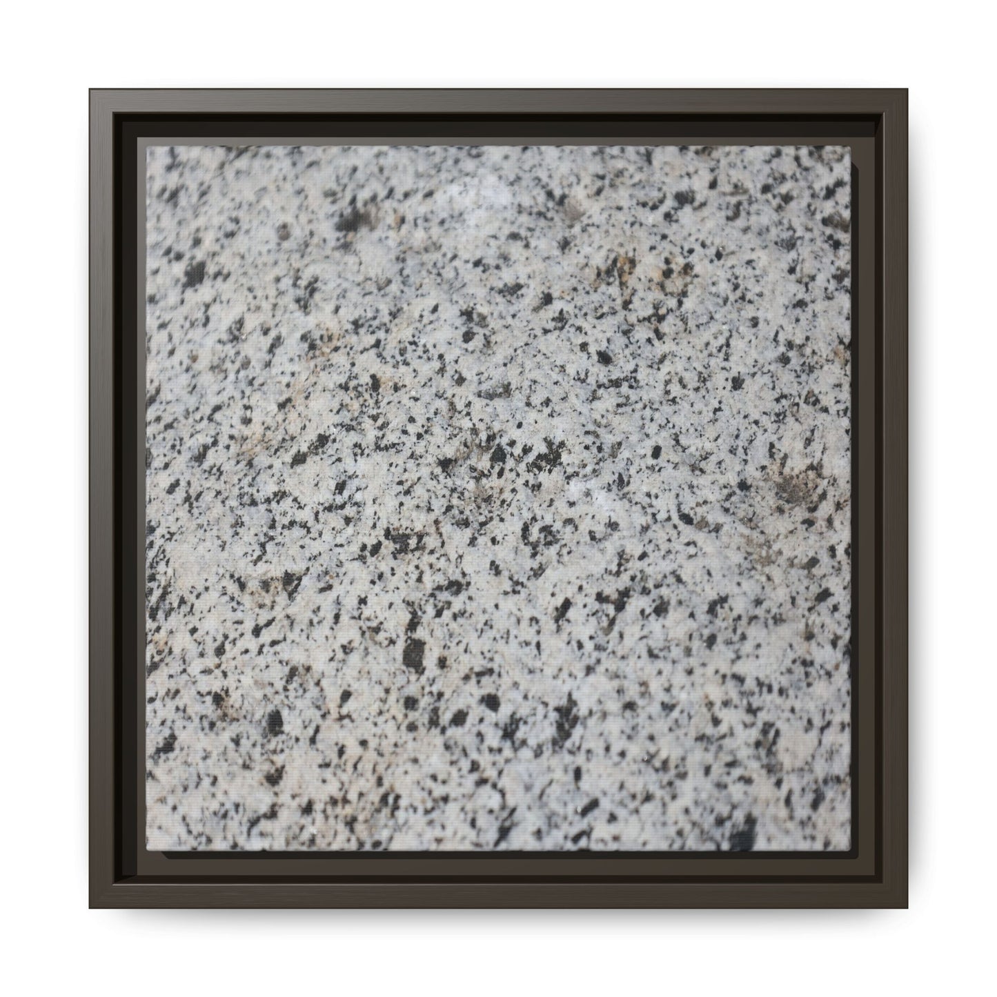 Monochrome Mosaic - Unique Stretched Canvas Wall Art