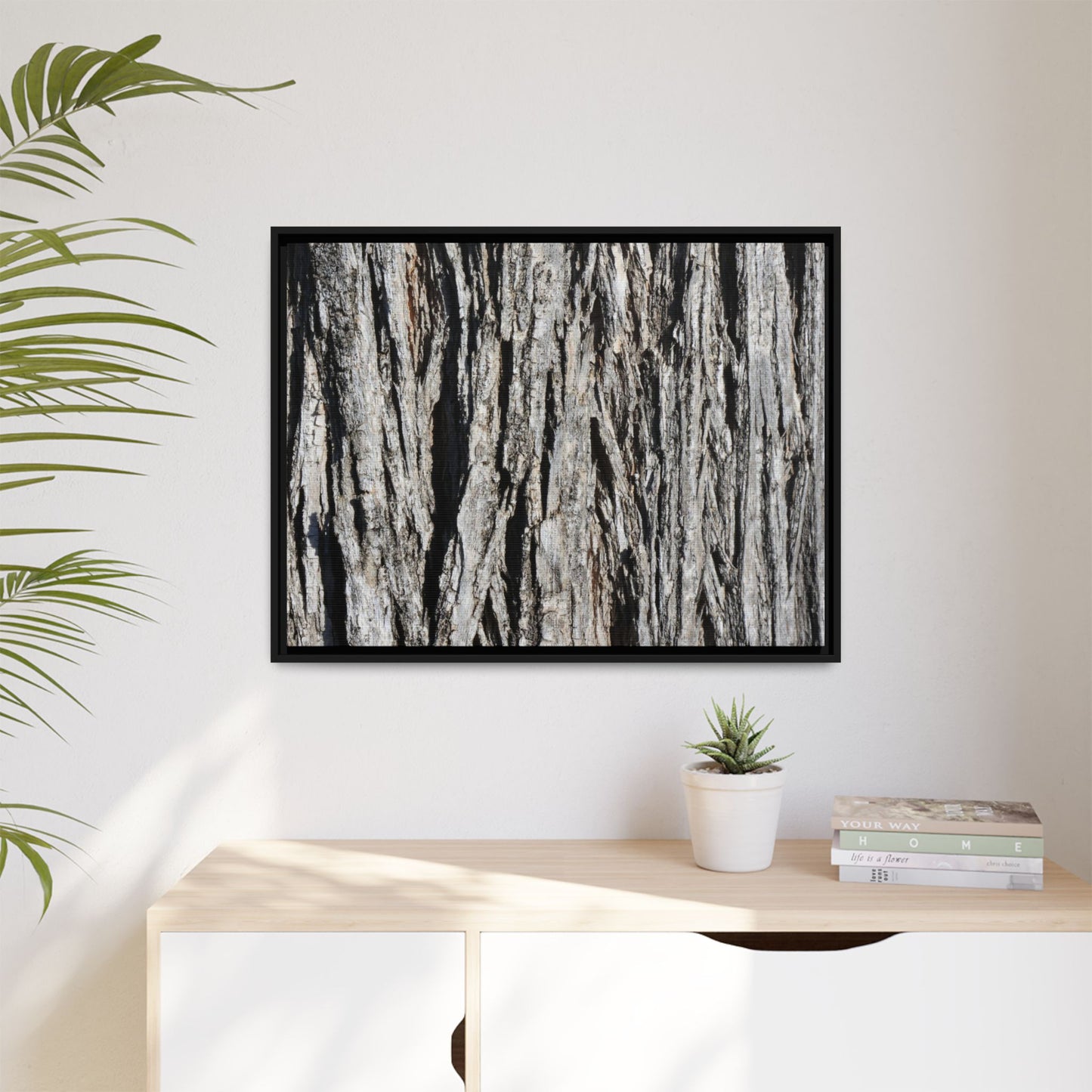 Nature's Abstract - Unique Stretched Canvas Wall Art