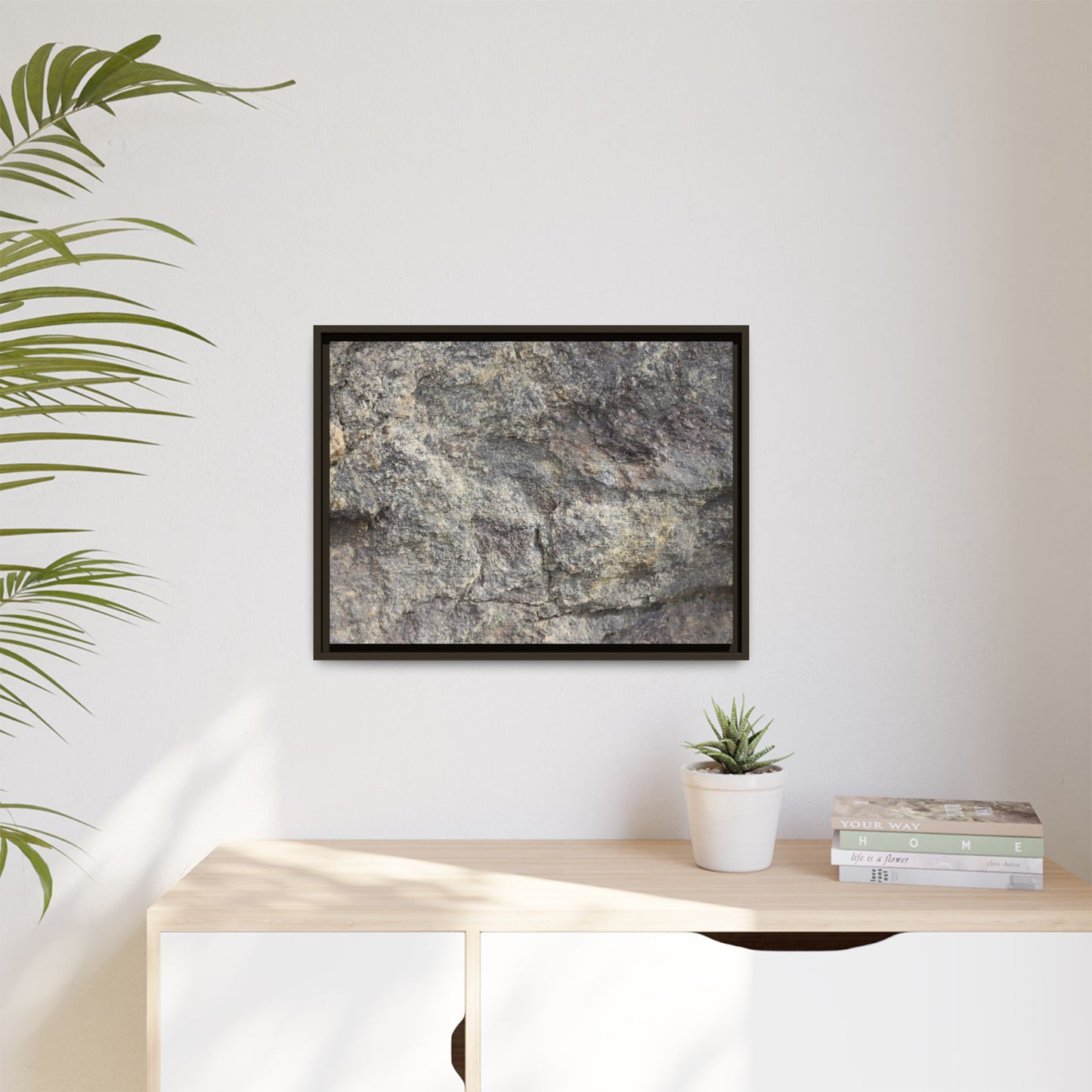 Earthen Textures - Unique Stretched Canvas Wall Art