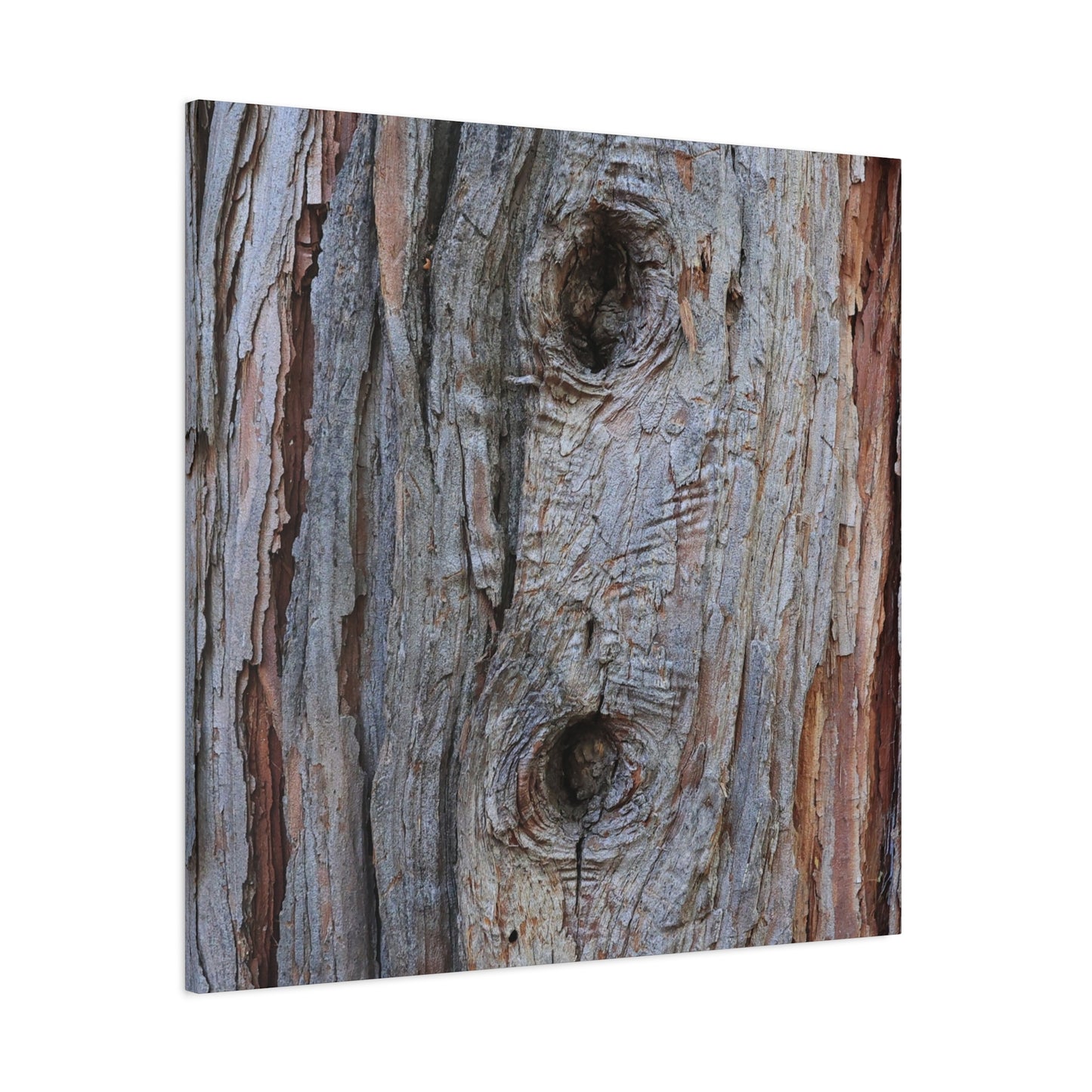 Wooden Memoir - Unique Frameless Canvas Wall Art
