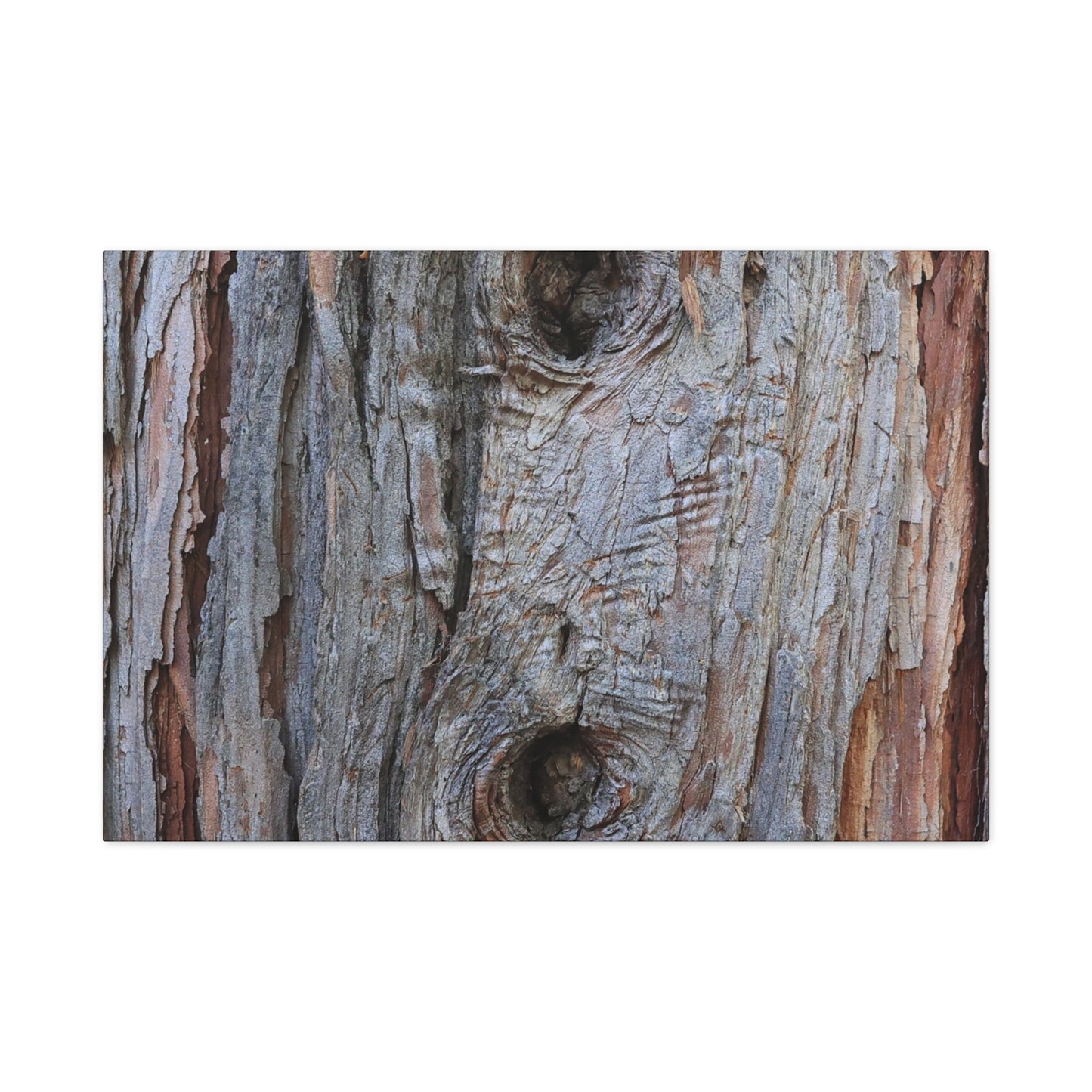 Wooden Memoir - Unique Frameless Canvas Wall Art