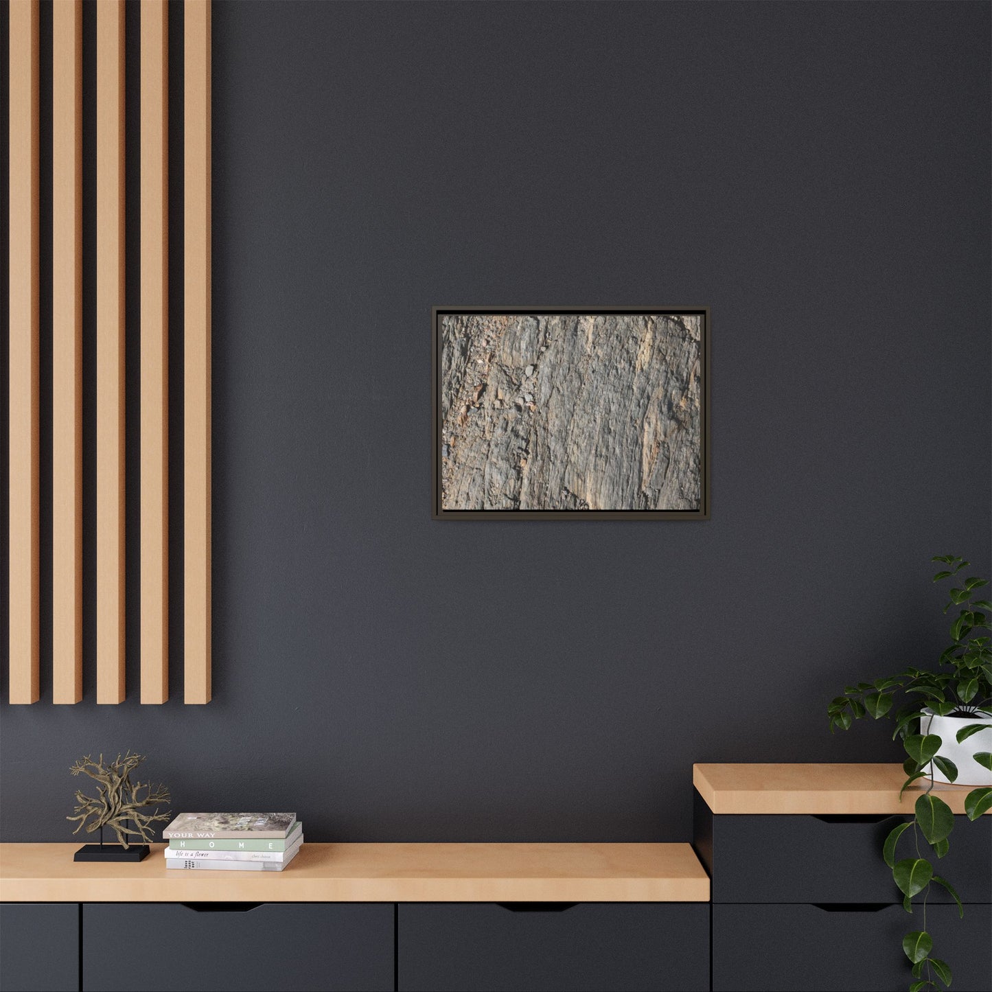 Textured Earth - Unique Stretched Canvas Wall Art
