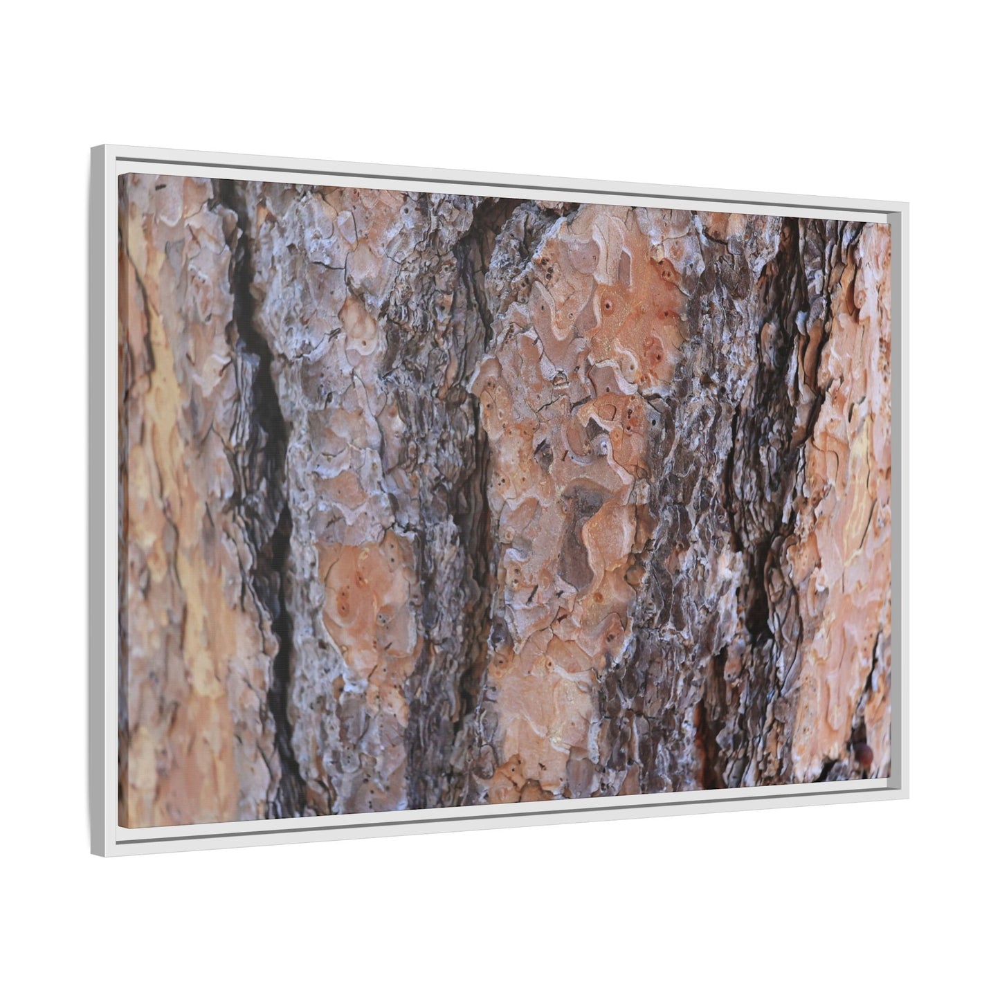 Earthy Embrace - Unique Stretched Canvas Wall Art