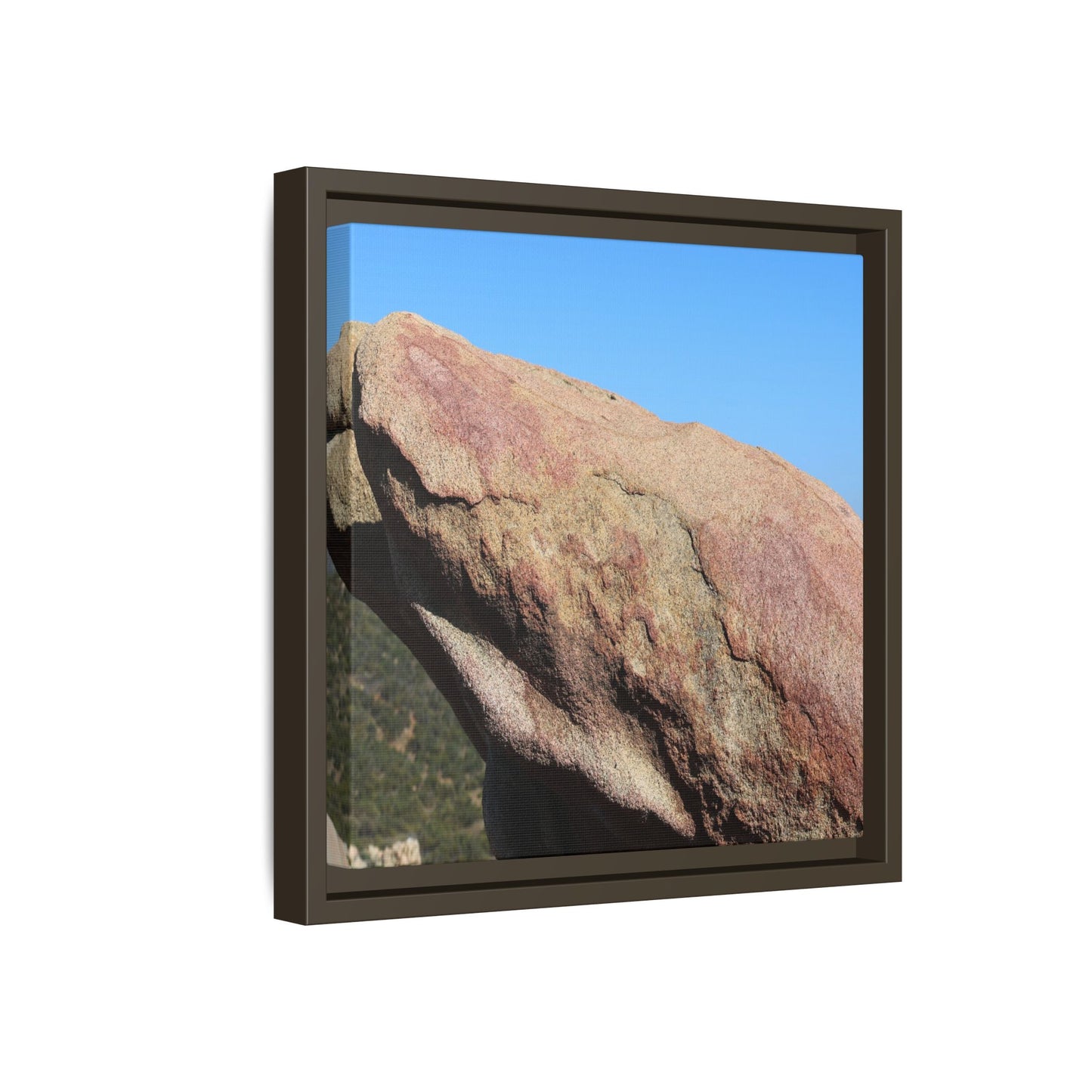 Sleeping Stone - Unique Stretched Canvas Wall Art