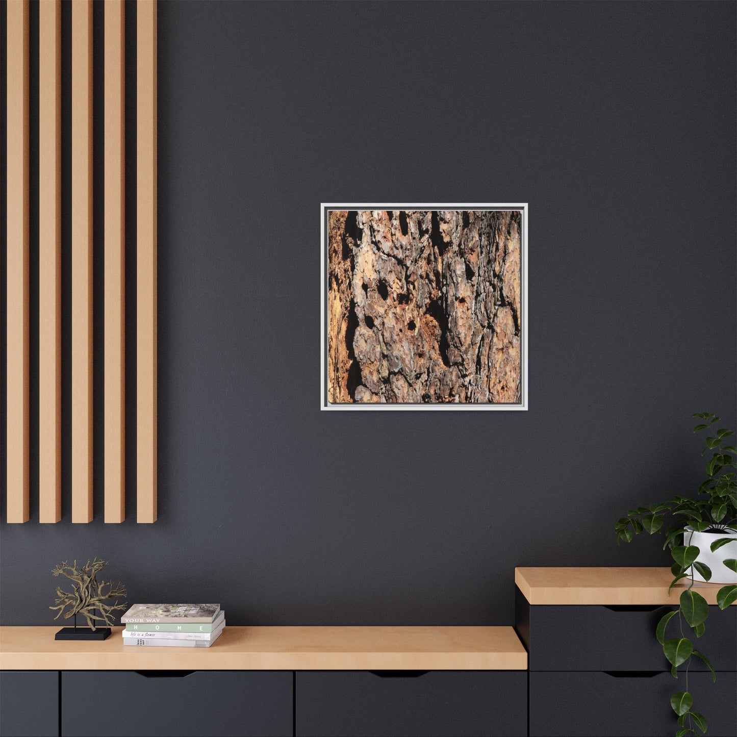 Rugged Rhythms - Unique Stretched Canvas Wall Art