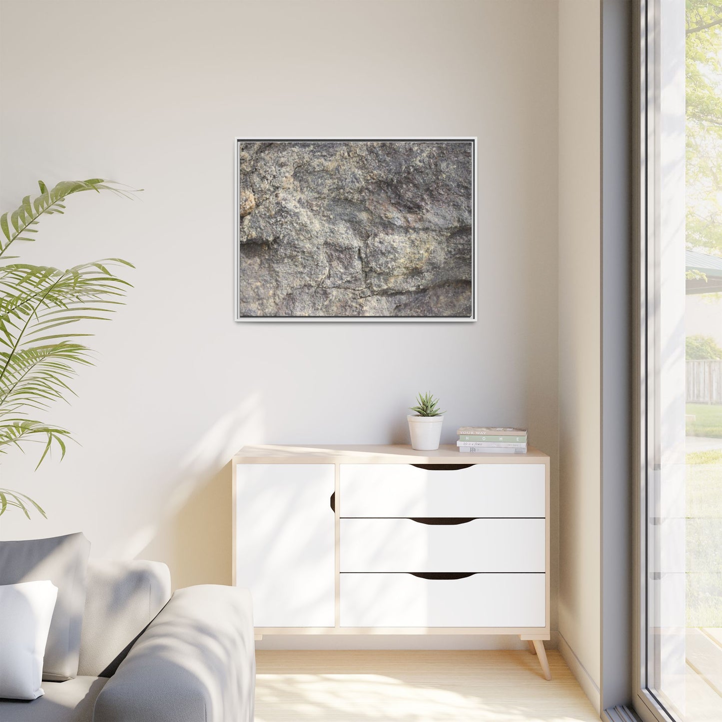 Earthen Textures - Unique Stretched Canvas Wall Art