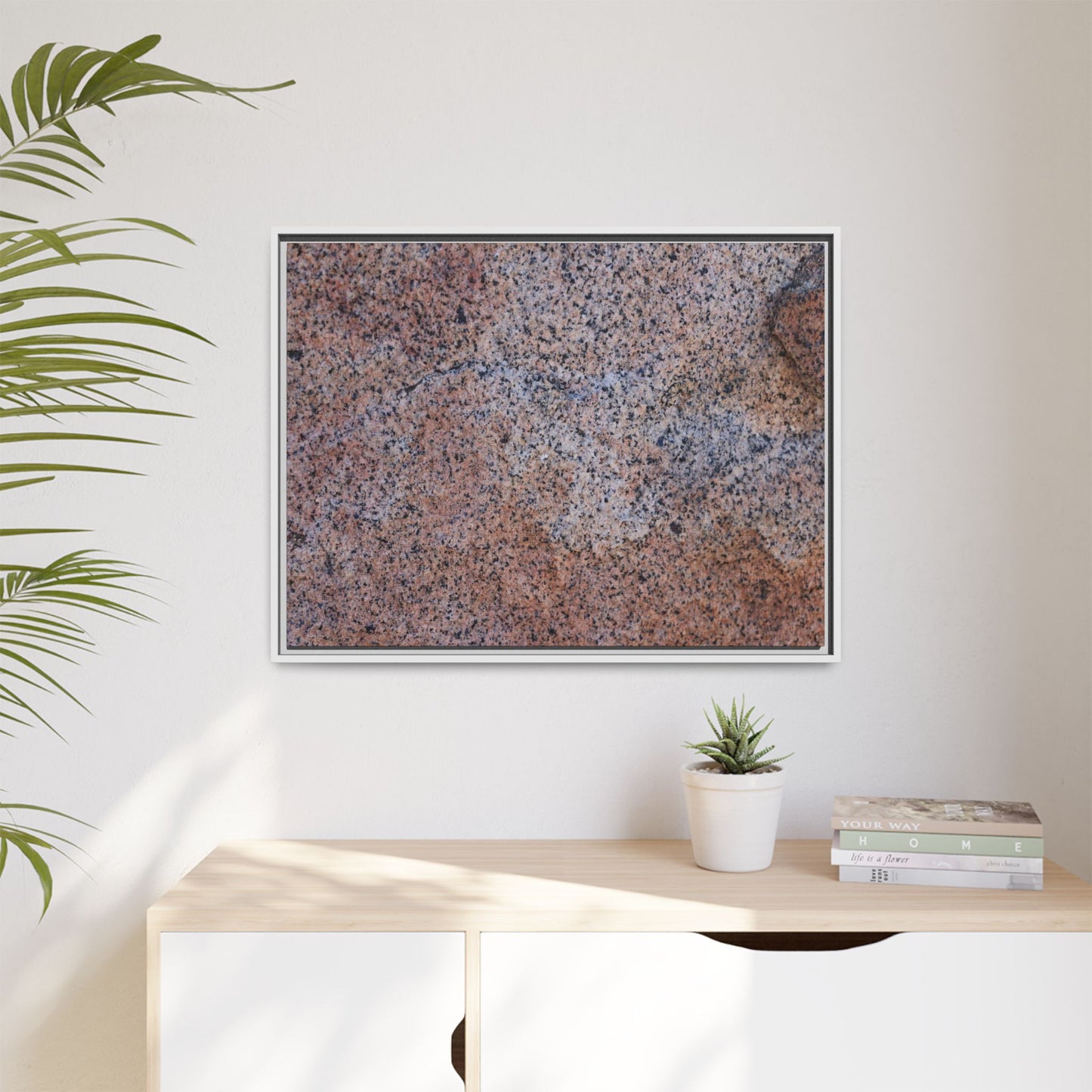 Earthen Mosaic - Unique Stretched Canvas Wall Art
