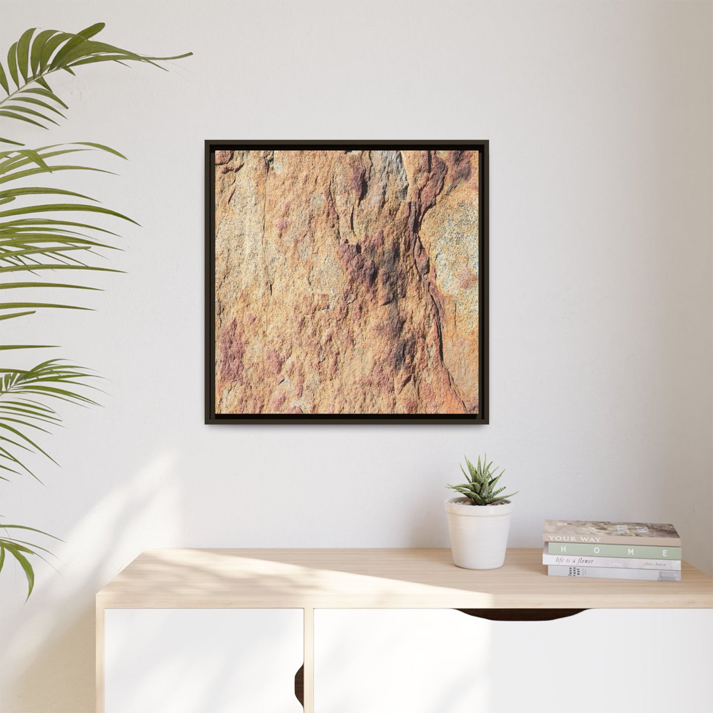 Fractal Stone - Unique Stretched Canvas Wall Art
