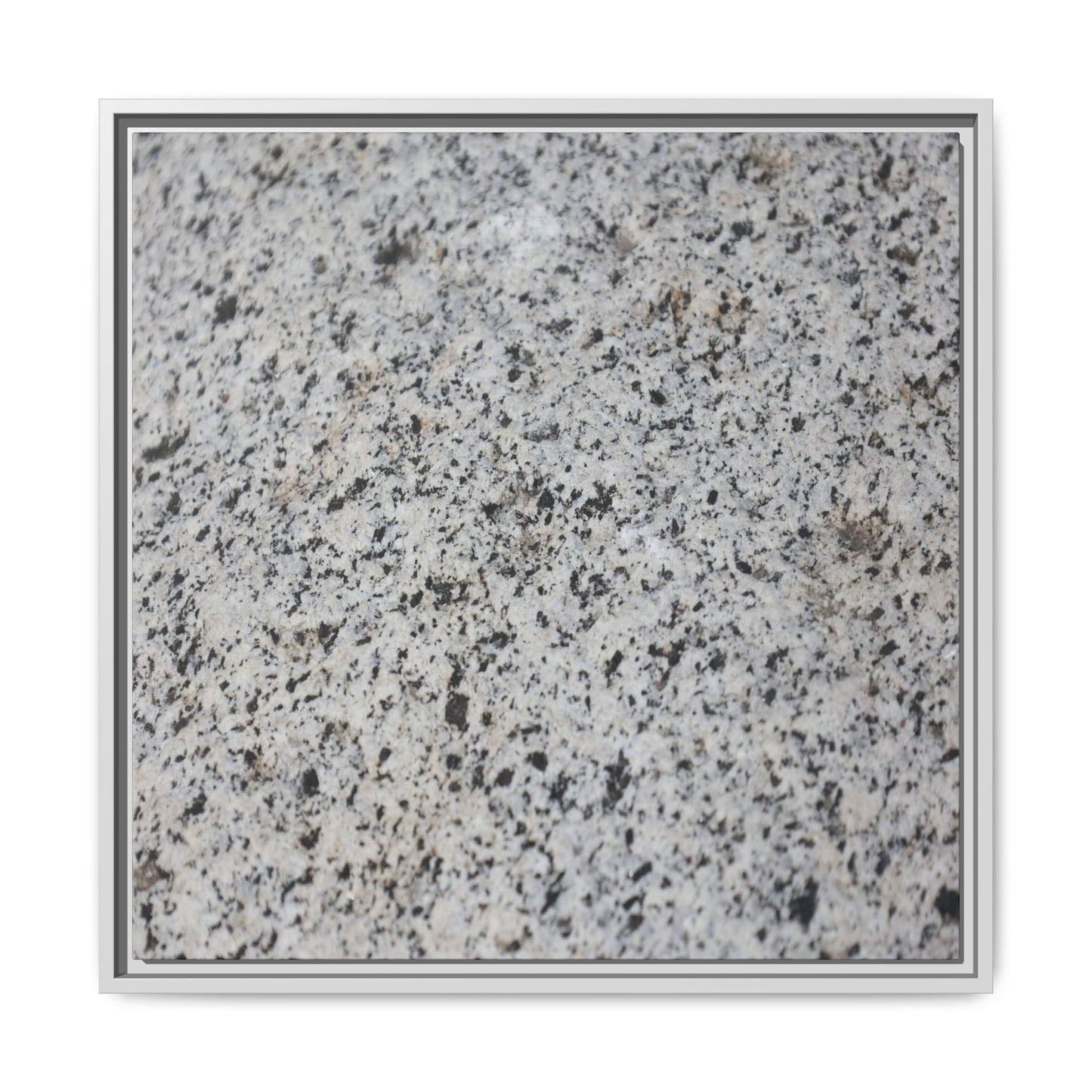 Monochrome Mosaic - Unique Stretched Canvas Wall Art