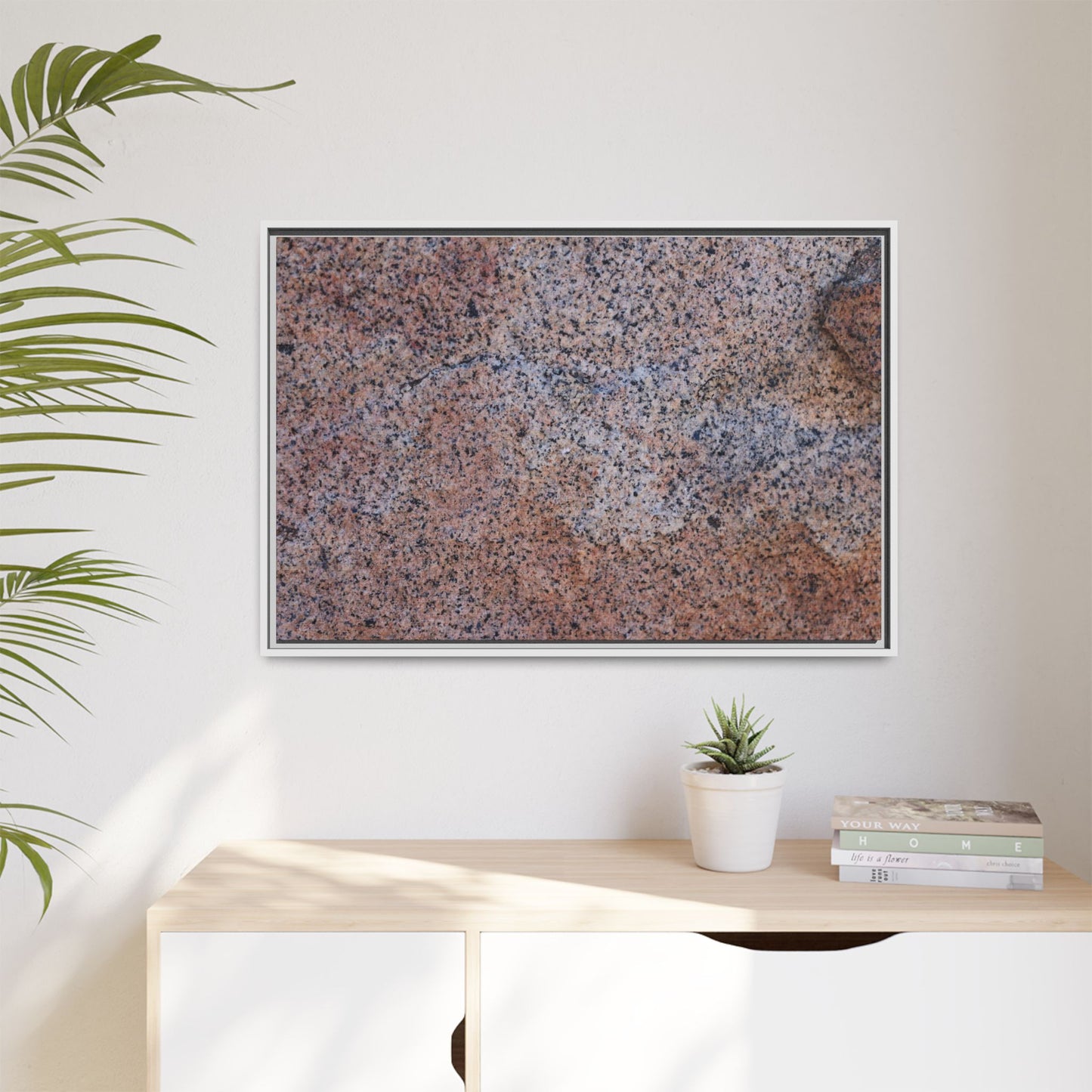 Earthen Mosaic - Unique Stretched Canvas Wall Art