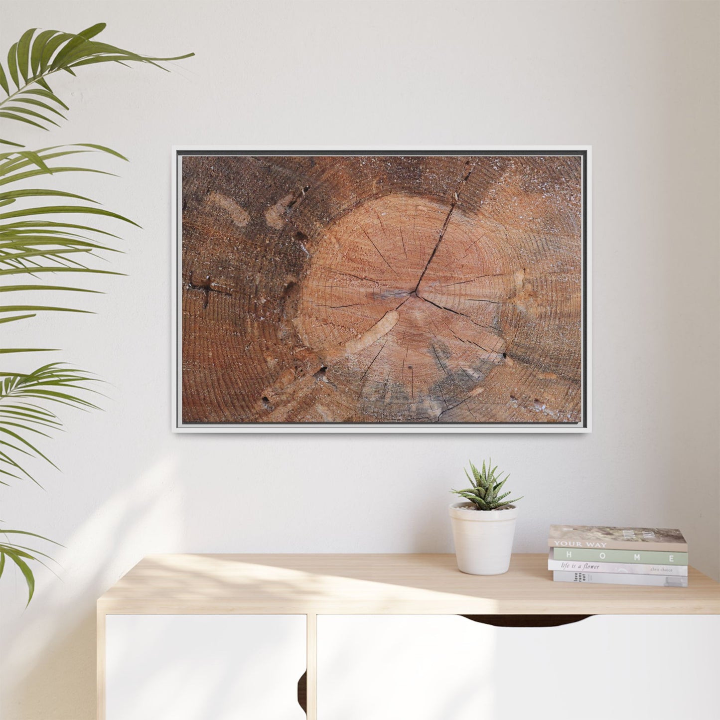 Concentric Memories - Unique Stretched Canvas Wall Art