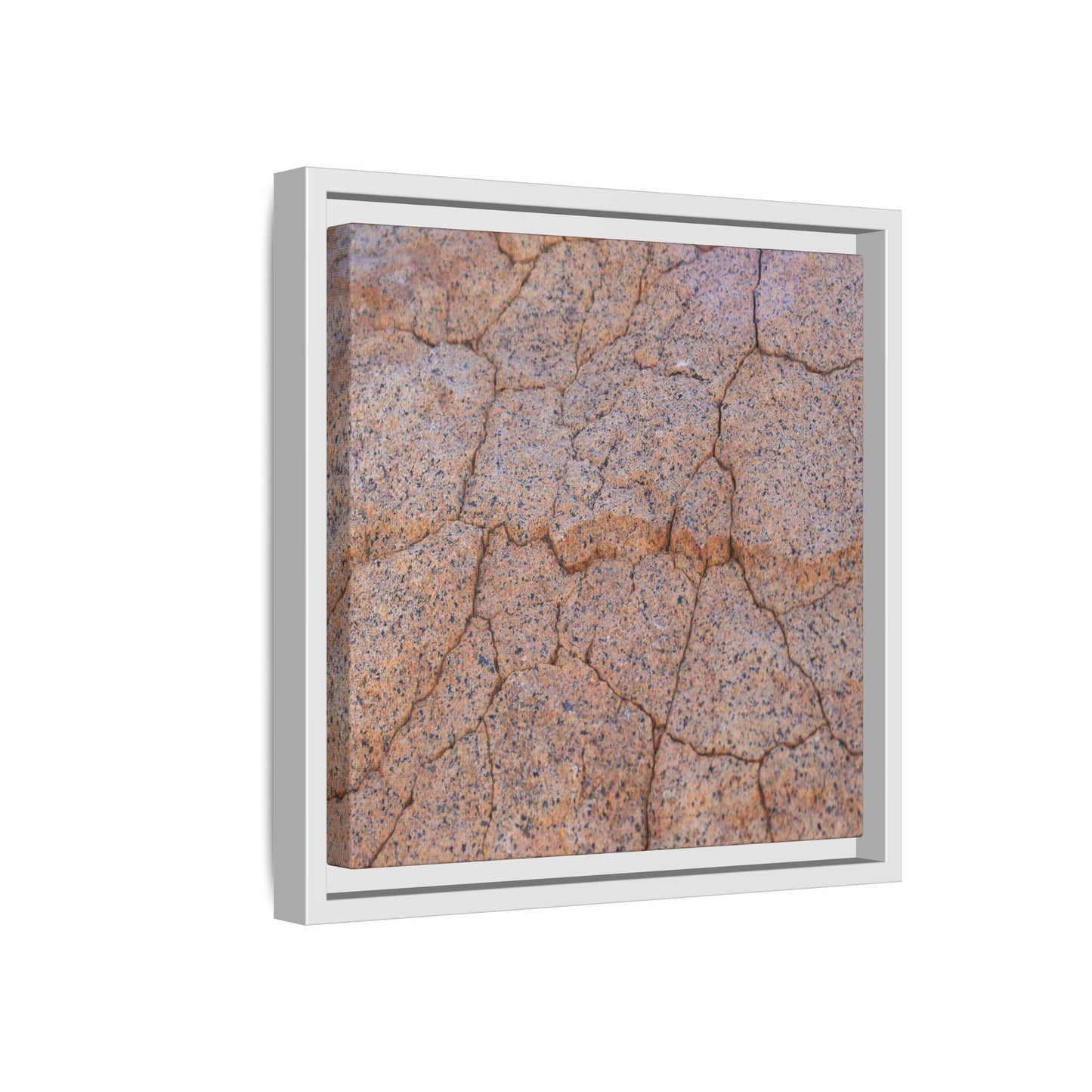 Fragmented Earth - Unique Stretched Canvas Wall Art