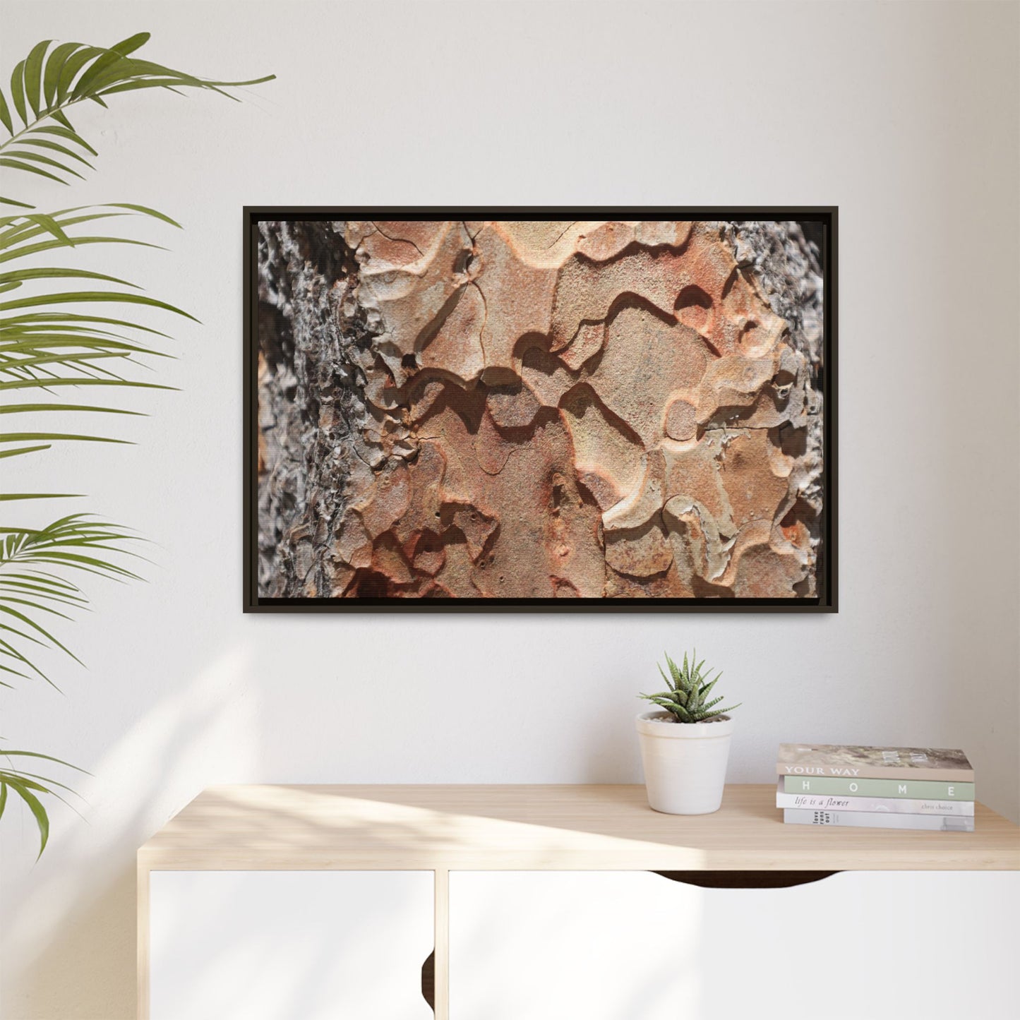 Rust and Stone - Unique Stretched Canvas Wall Art