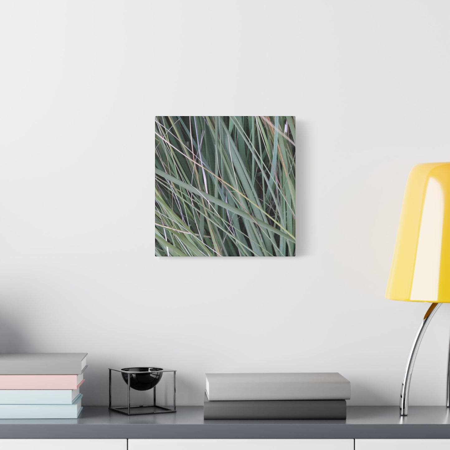 Whispers of Green - Unique Frameless Canvas Wall Art