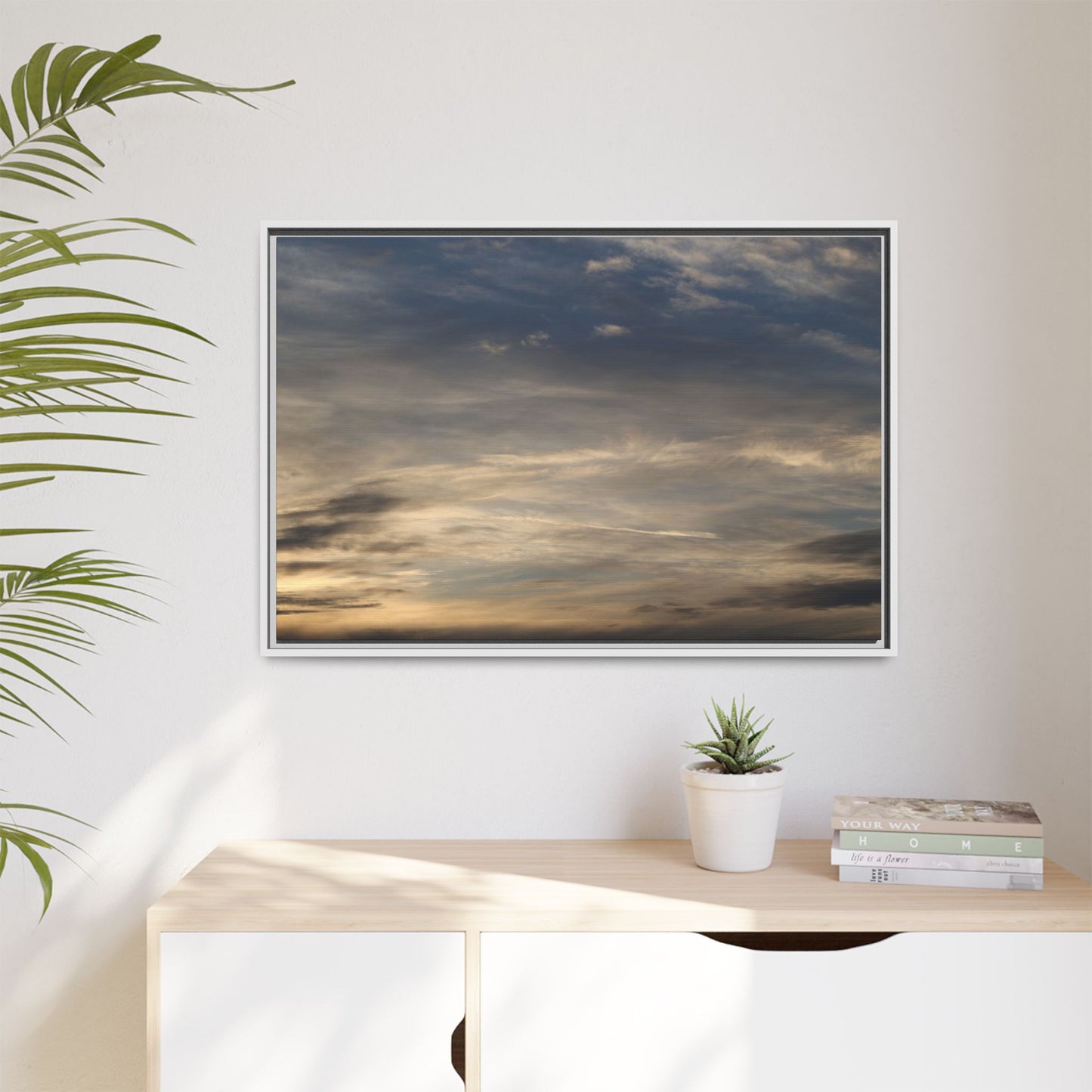Clouded Thoughts - Unique Stretched Canvas Wall Art