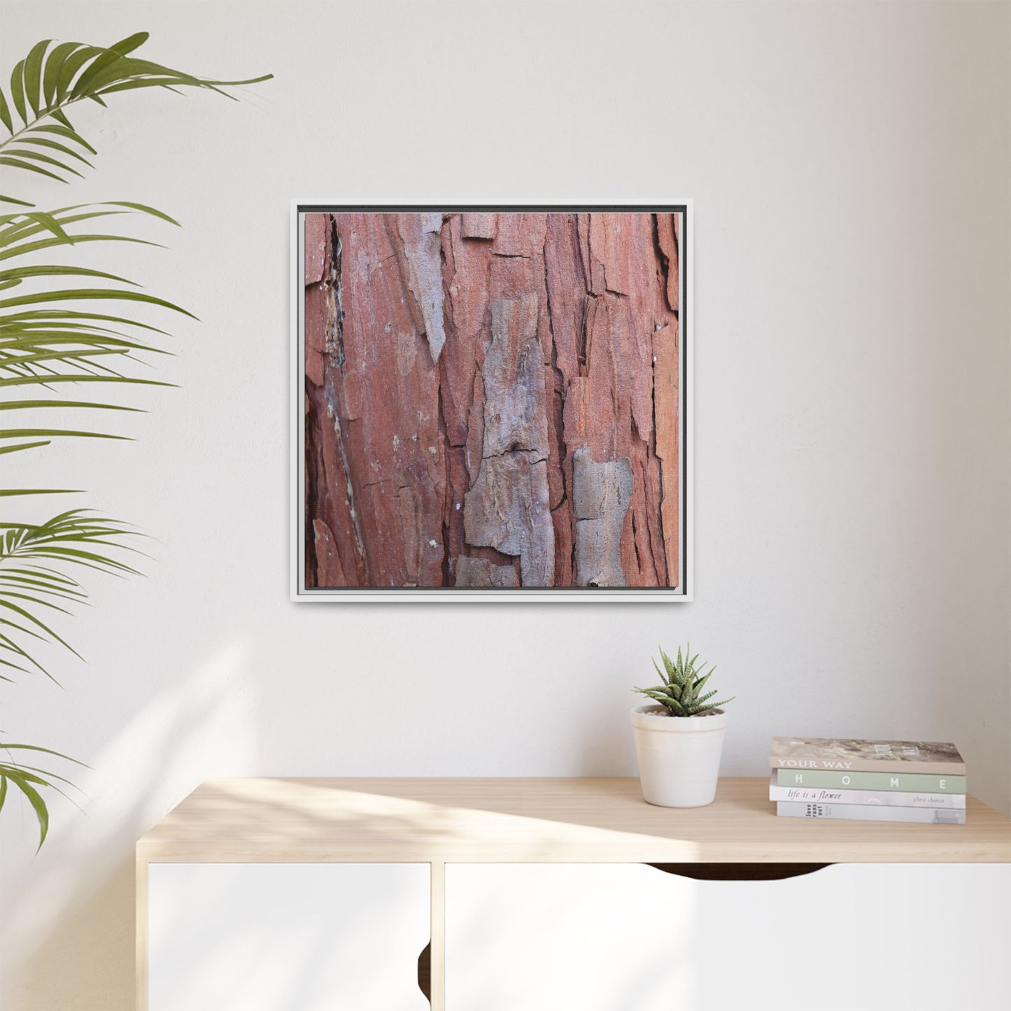 Peeling Bark - Unique Stretched Canvas Wall Art