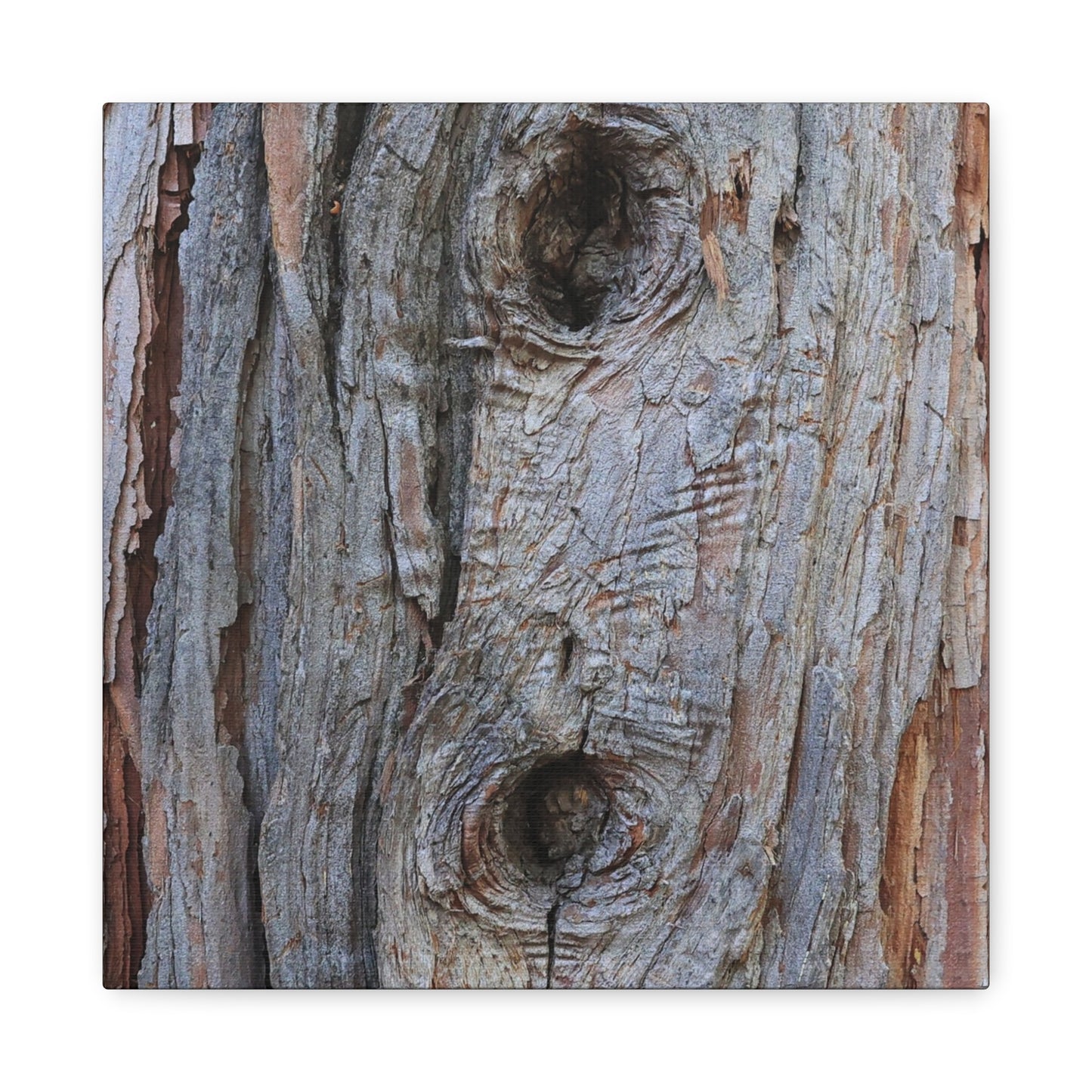 Wooden Memoir - Unique Frameless Canvas Wall Art