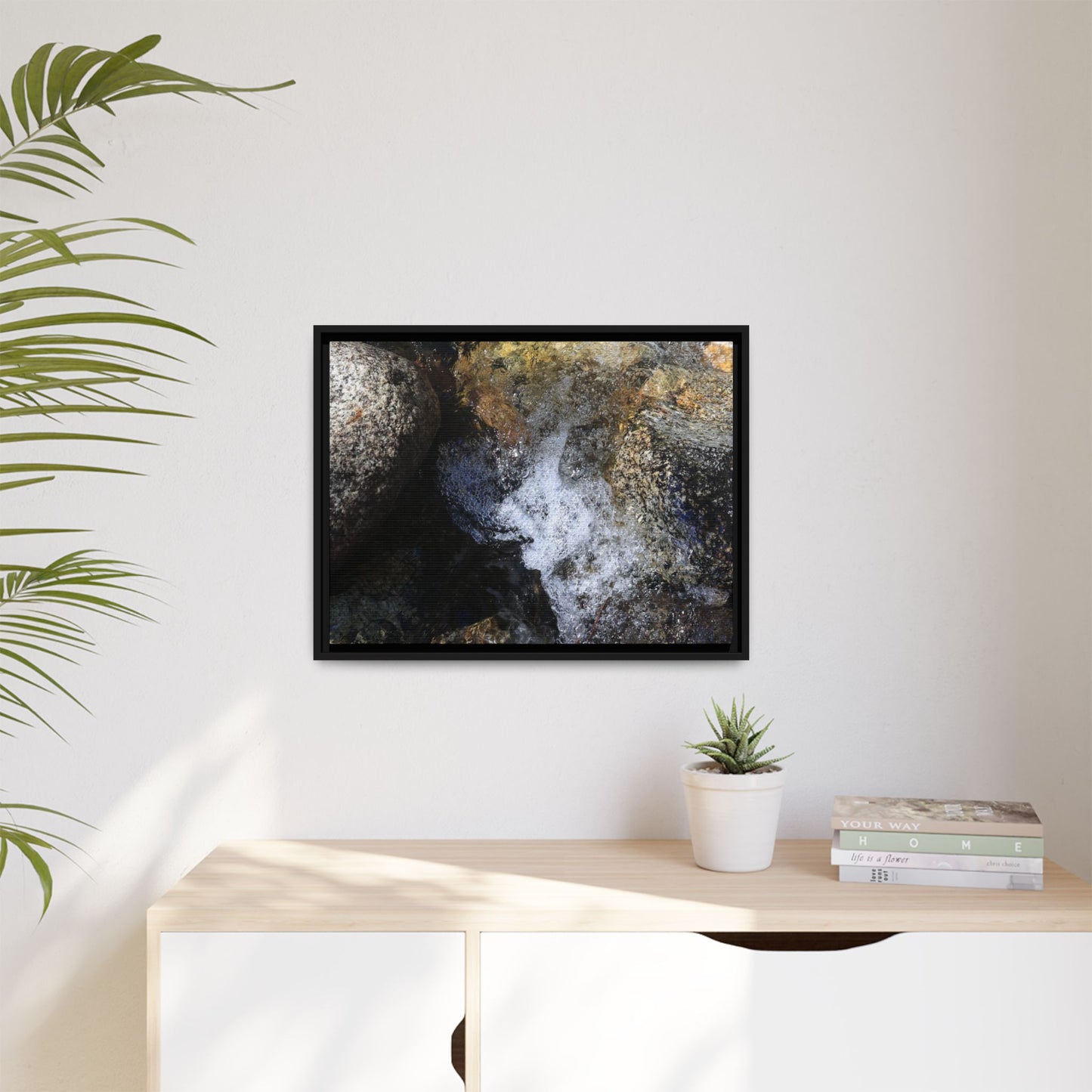 Nature's Turbulence - Unique Stretched Canvas Wall Art