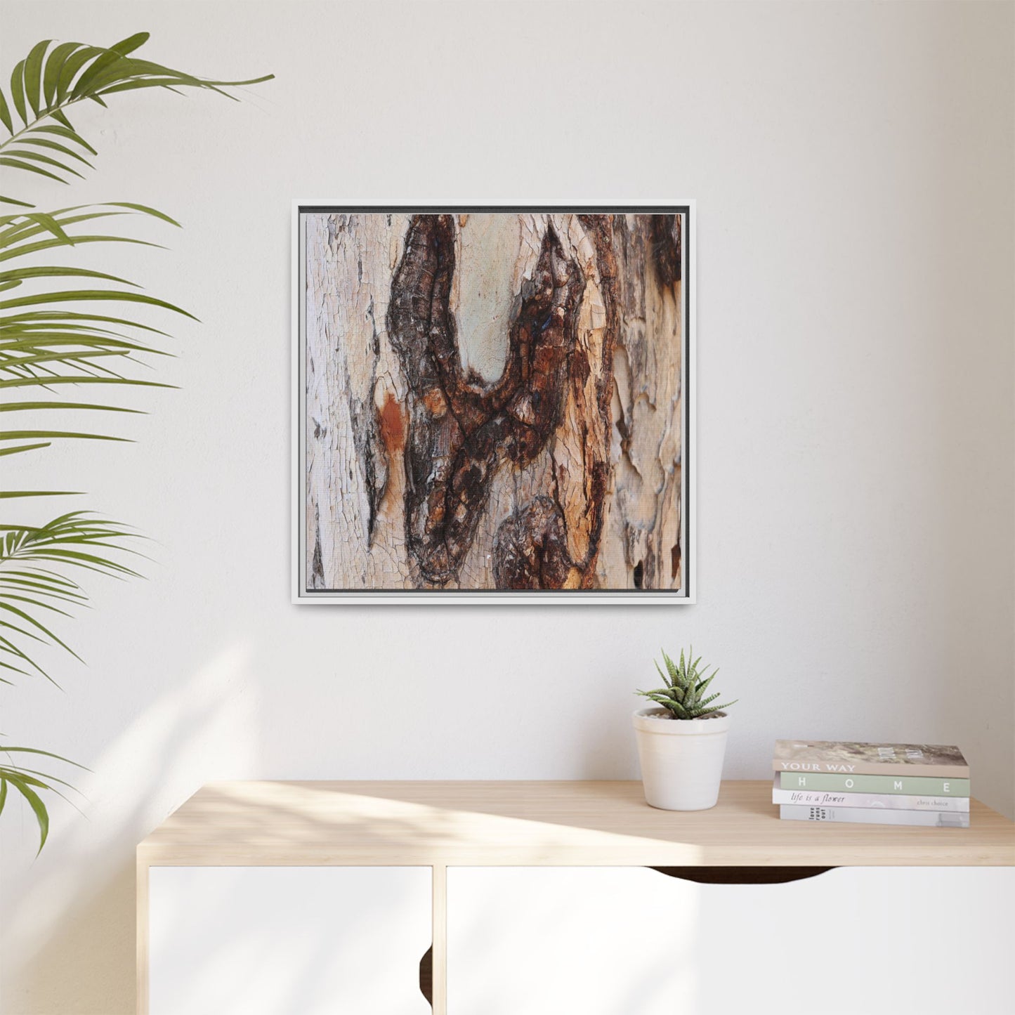 Texture of Time - Unique Stretched Canvas Wall Art
